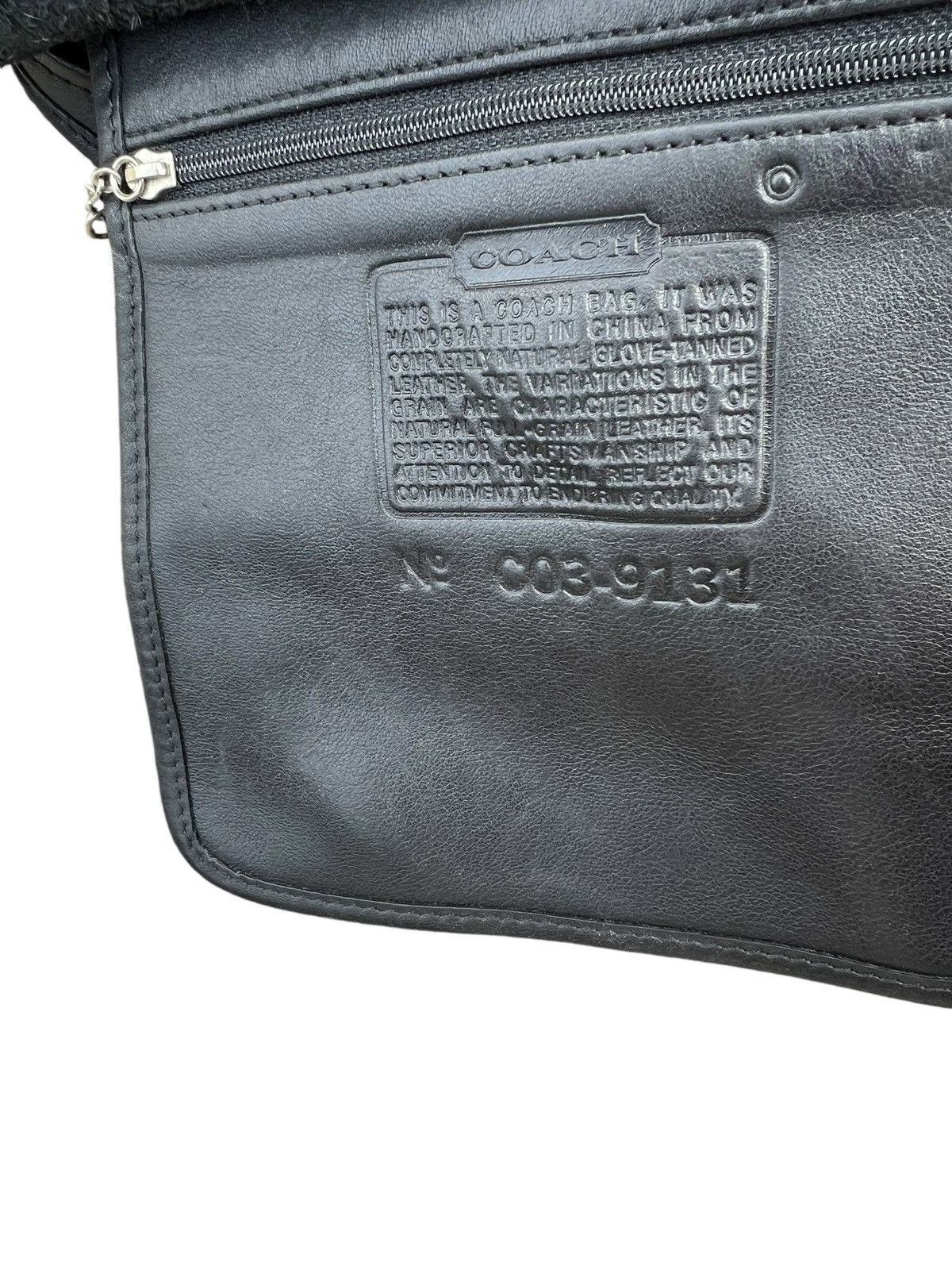 Coach × Leather Vintage Coach Patina Glove Tanned Leather Flap Bag Size ONE SIZE - 14 Thumbnail