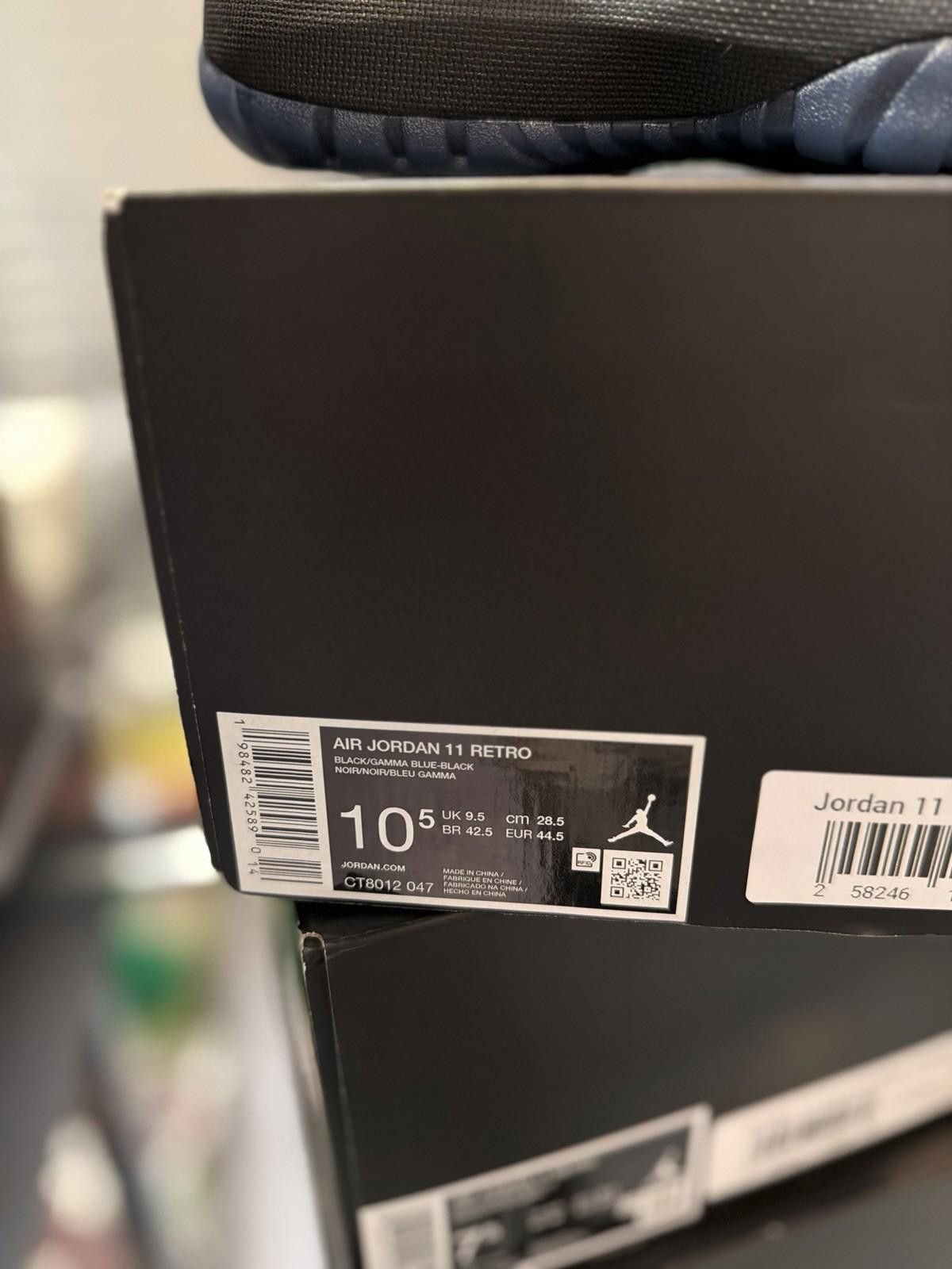 Jordan Brand Air Jordan Retro 11 Gamma Blue Size (10.5) 2025 CT8012-047 Size US 10.5 / EU 43-44 - 7 Thumbnail