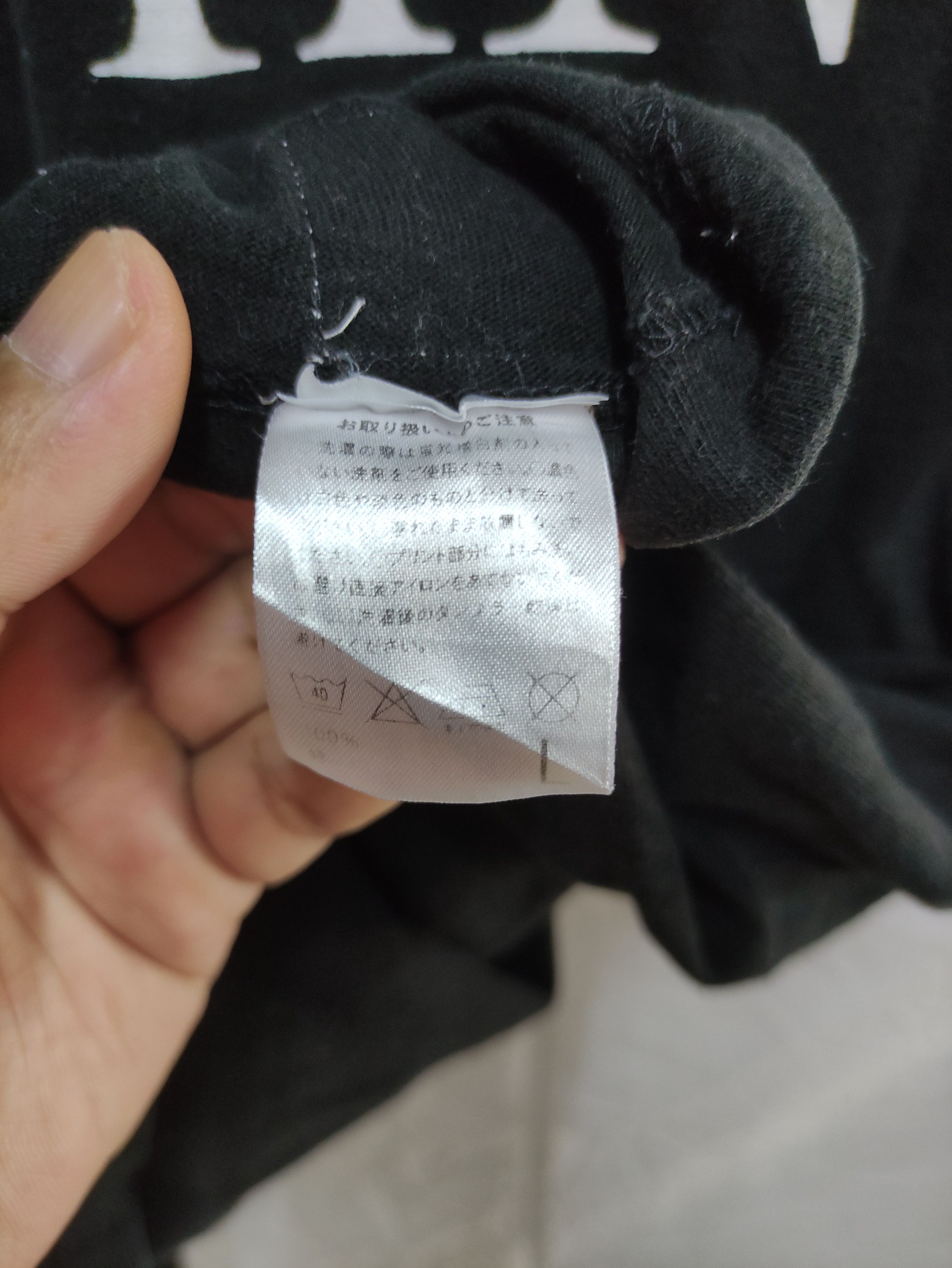 Japanese Brand NEXT THING japan mens black tee Size US L / EU 52-54 / 3 - 9 Thumbnail
