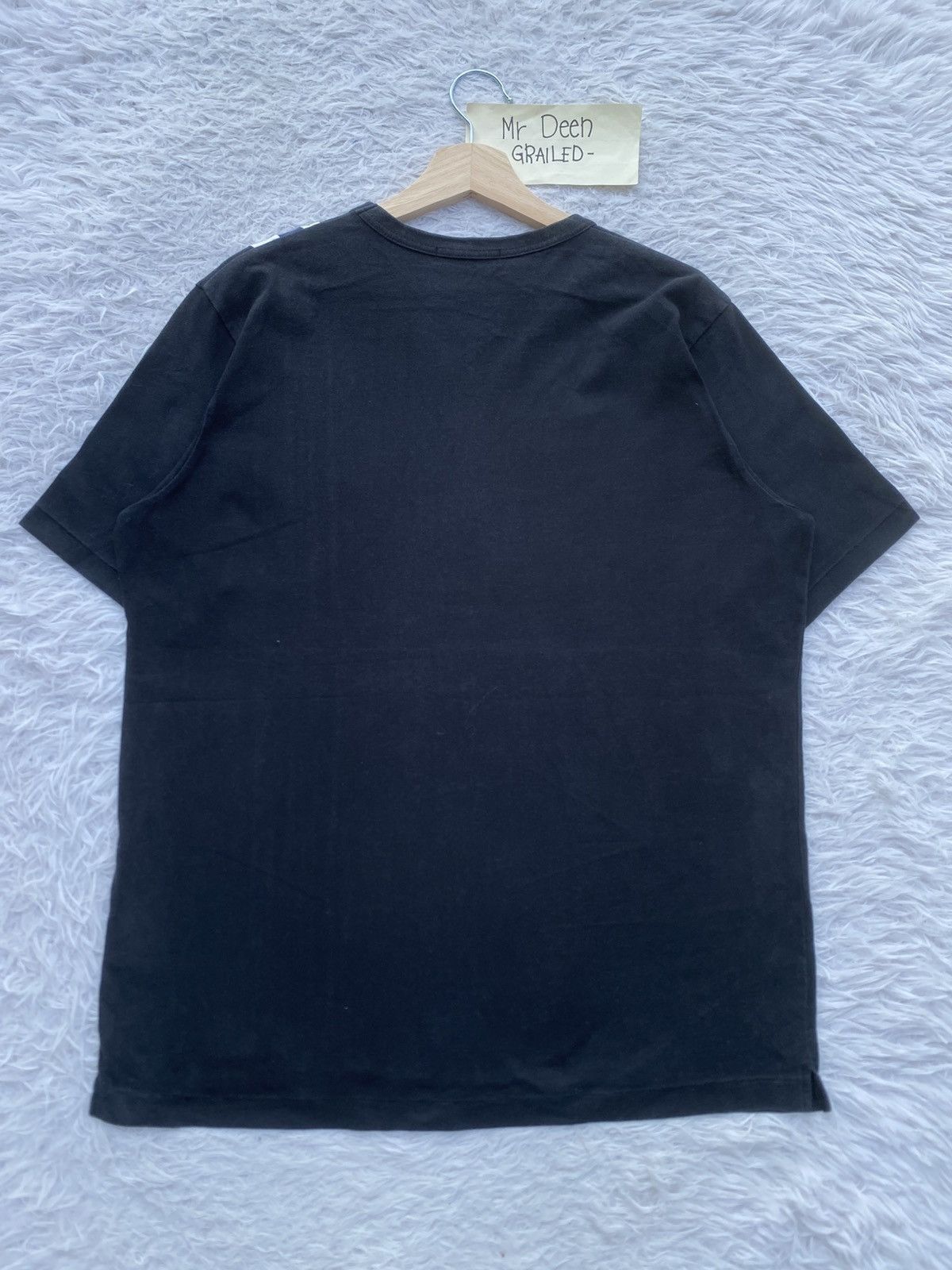 Yohji Yamamoto Vintage 80's - 90's Y's for Men Three Stripes T-Shirts Size US M / EU 48-50 / 2 - 16 Thumbnail