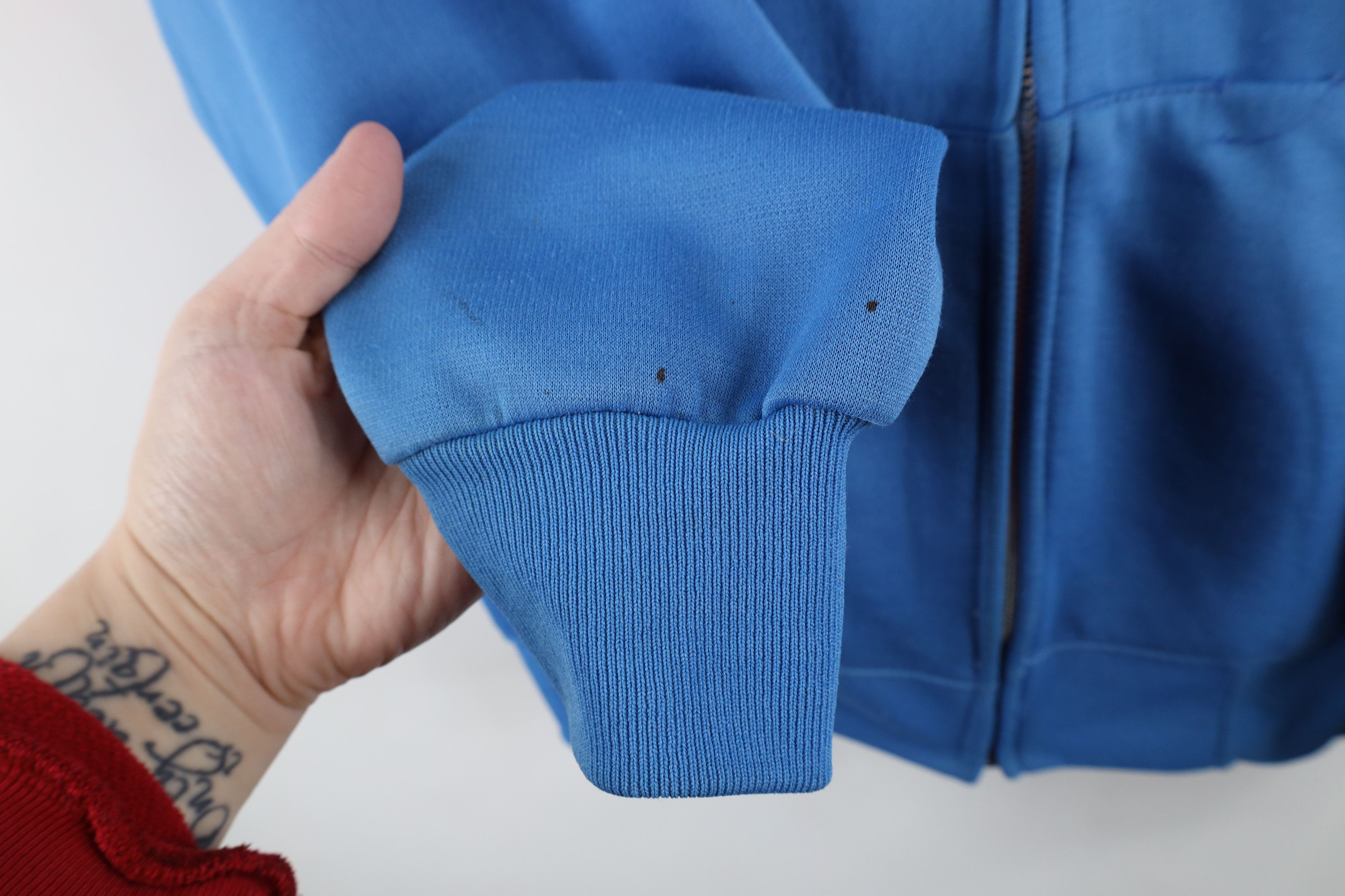 Vintage Vintage 70s Streetwear Thermal Waffle Knit Lined Hoodie USA Size US M / EU 48-50 / 2 - 4 Thumbnail