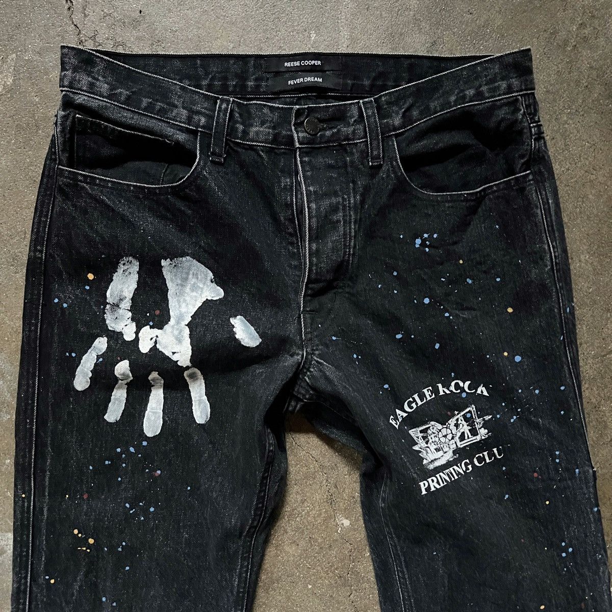 Reese Cooper Reese Cooper ‘Fever Dream’ Paint Denim Size US 32 / EU 48 - 2 Thumbnail