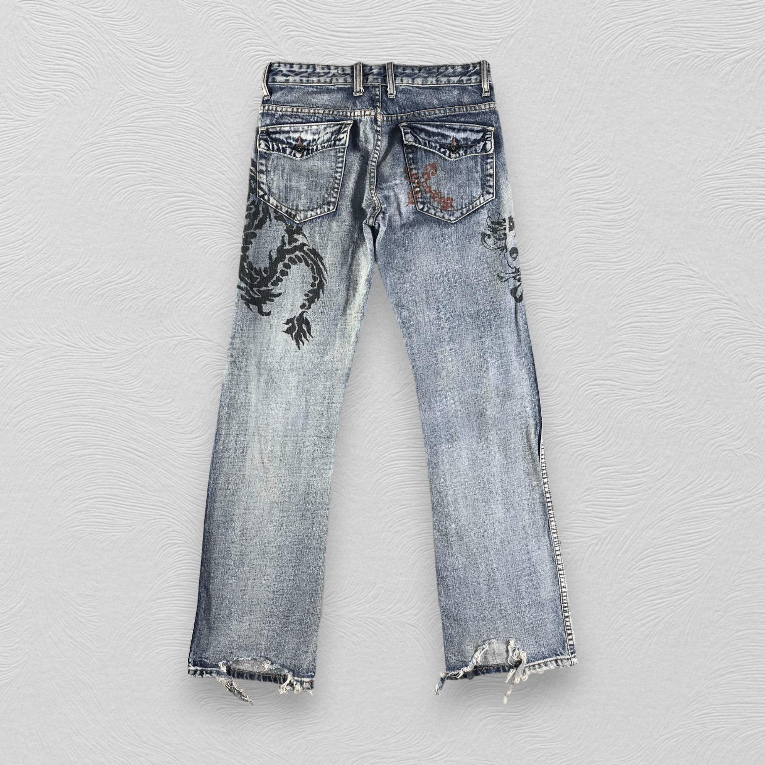 semanticdesign Semantic Design Jeans Distress Dragon Denim KJ2523 Size US 30 / EU 46 - 2 Thumbnail