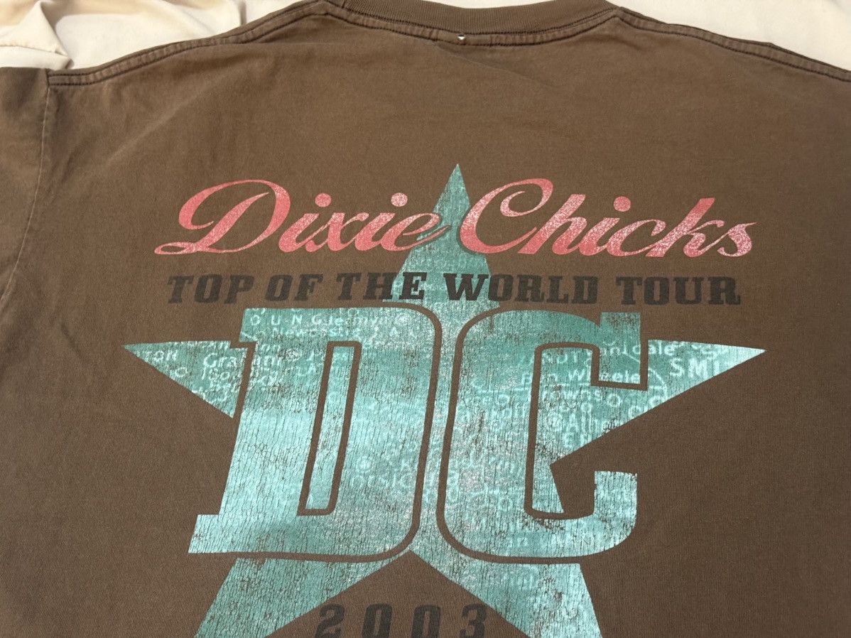 Band Tees Distressed 2000s Dixie Chicks Top of the World Tour T-Shirt Size US XL / EU 56 / 4 - 8 Thumbnail