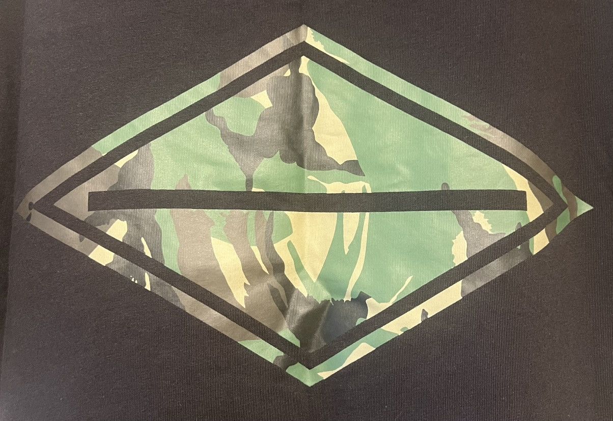 Rag & Bone Authentic Rag & Bone Black Tee T-shirt Camo Diamond 2XL Size US XXL / EU 58 / 5 - 3 Thumbnail
