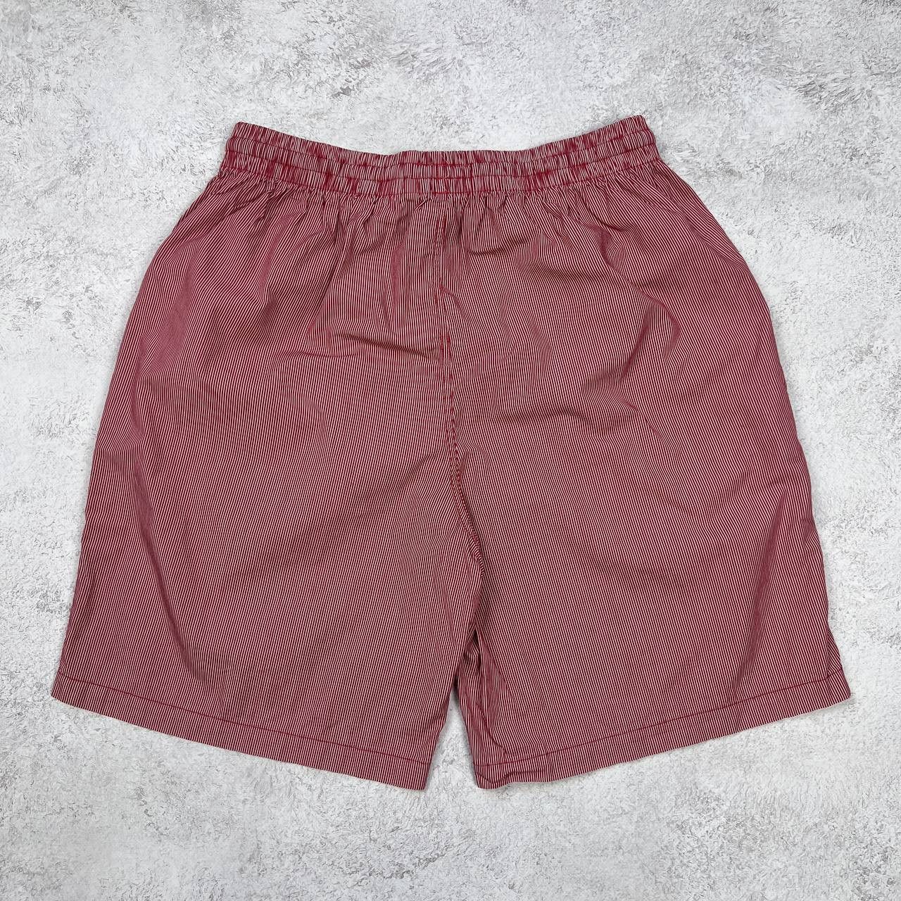 Ermenegildo Zegna Ermenegildo Zegna Swim Shorts Red Stripe Elastic Waist Size US 28 / EU 44 - 7 Thumbnail