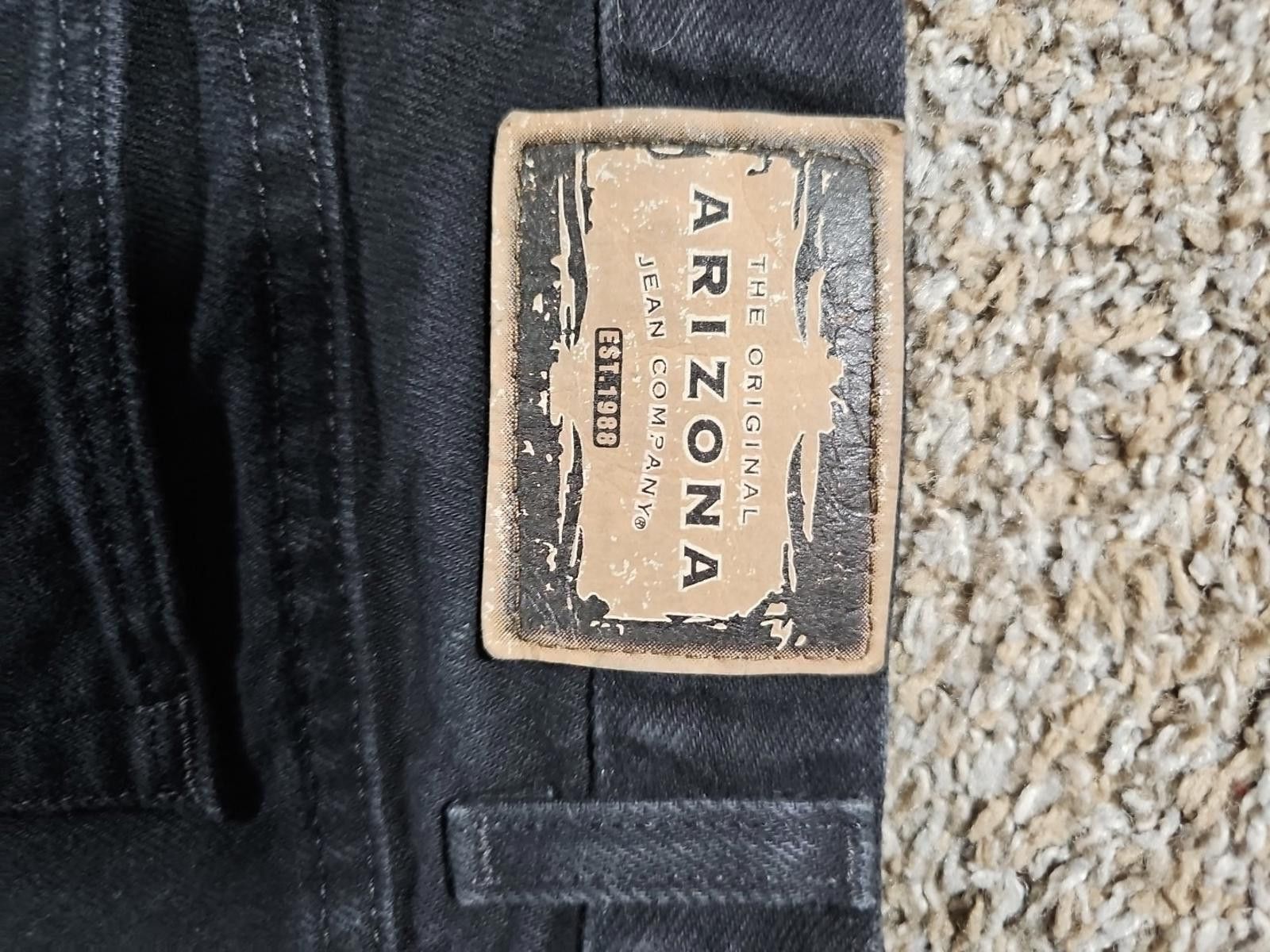 Arizona Jean Co. Arizona Jeans Relaxed Fit Black 42x34 Size US 42 / EU 58 - 8 Thumbnail