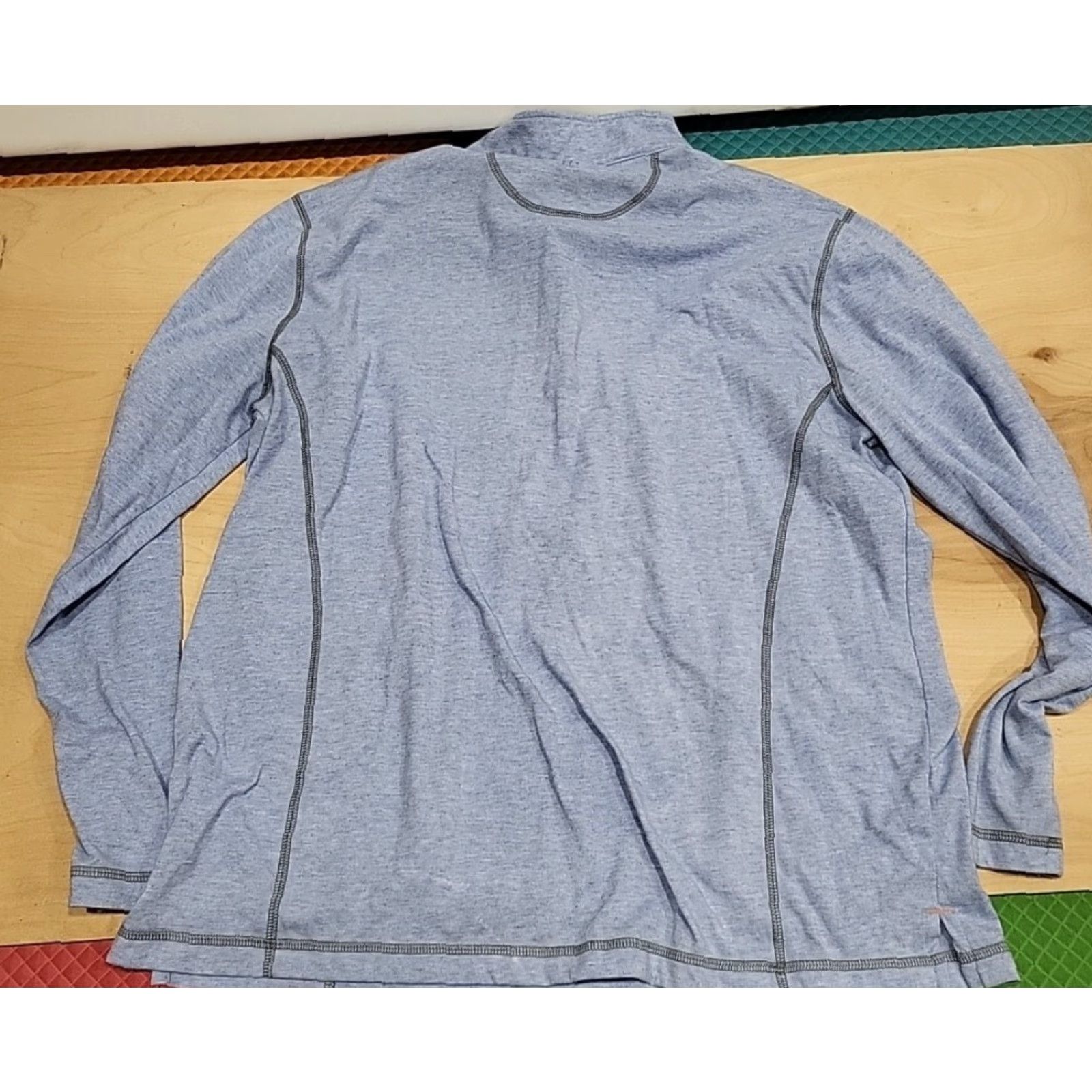 Orvis Orvis Sweatshirt Pullover L 1/4 Zip Blue Mens Regular Size 44" Chest Size US L / EU 52-54 / 3 - 5 Thumbnail