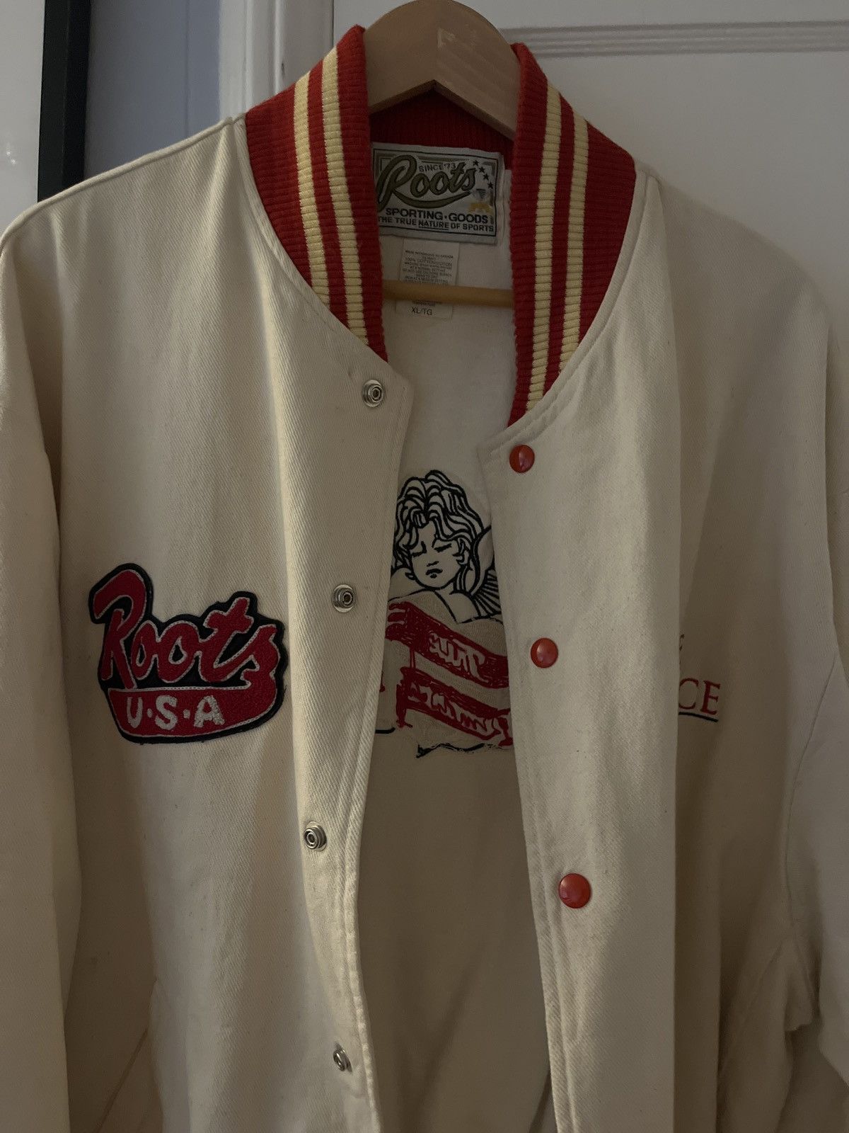 Roots “True Romance” Cast & Crew Varsity Jacket Size US XL / EU 56 / 4 - 7 Thumbnail