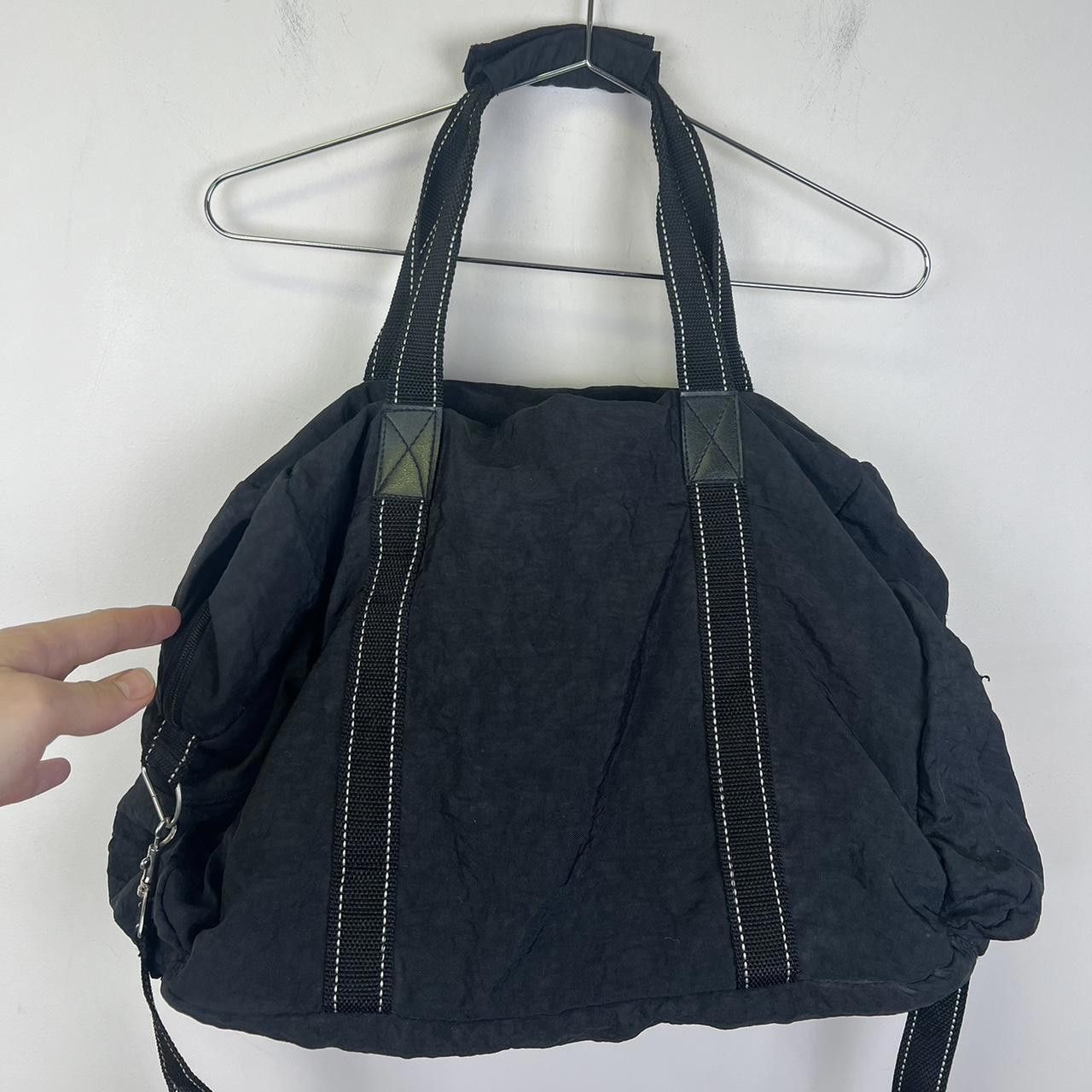 Disney Mickey Mouse Stylish Tote Bag - Black Quilted Design Size ONE SIZE - 4 Thumbnail