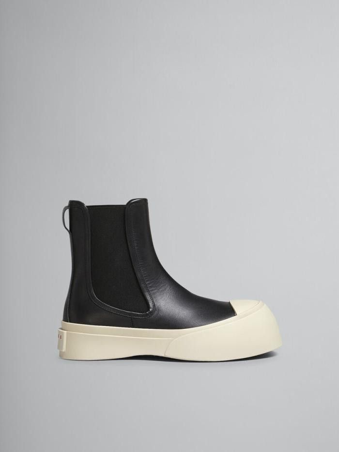 Marni o1s22i1n0924 Pablo Chelsea Boots in Black Size US 9 / EU 42 - 1 Thumbnail
