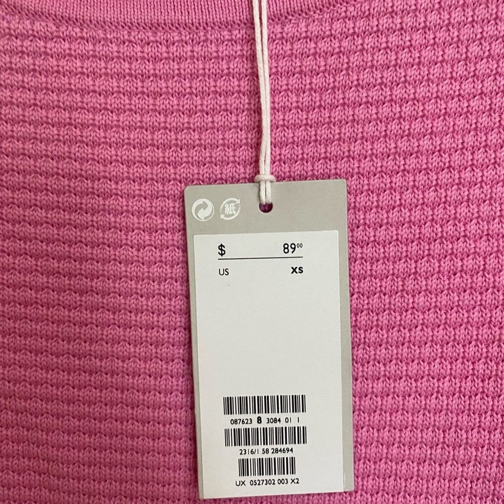 Cos COS Knit Bubblegum Pink Sweater Size XS / US 0-2 / IT 36-38 - 3 Thumbnail