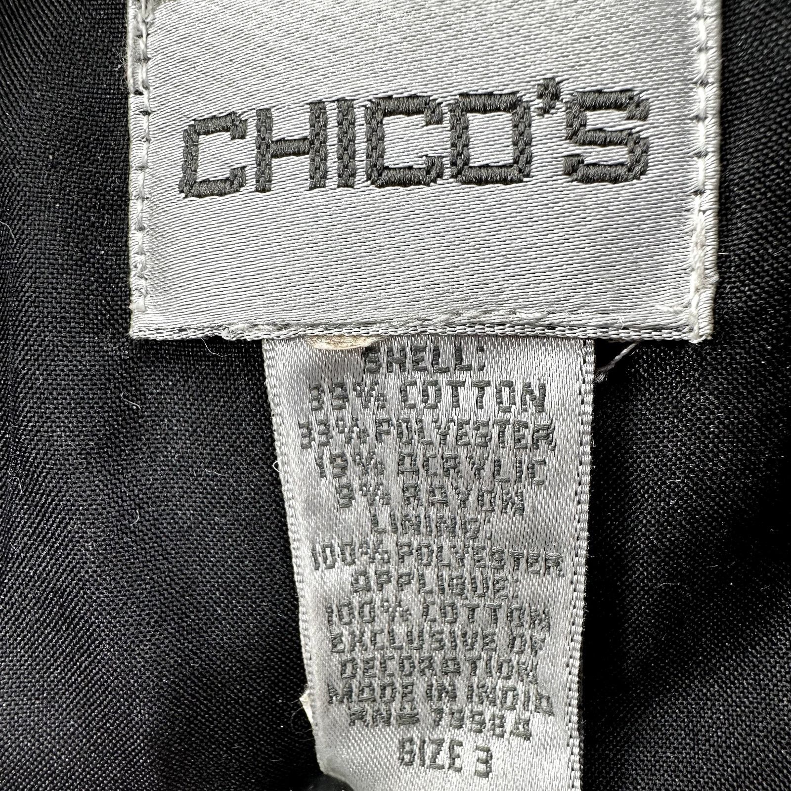 Chicos Chico's Shacket Patchwork Tapestry Paisley Crochet 3 XL Size XL / US 12-14 / IT 48-50 - 5 Thumbnail