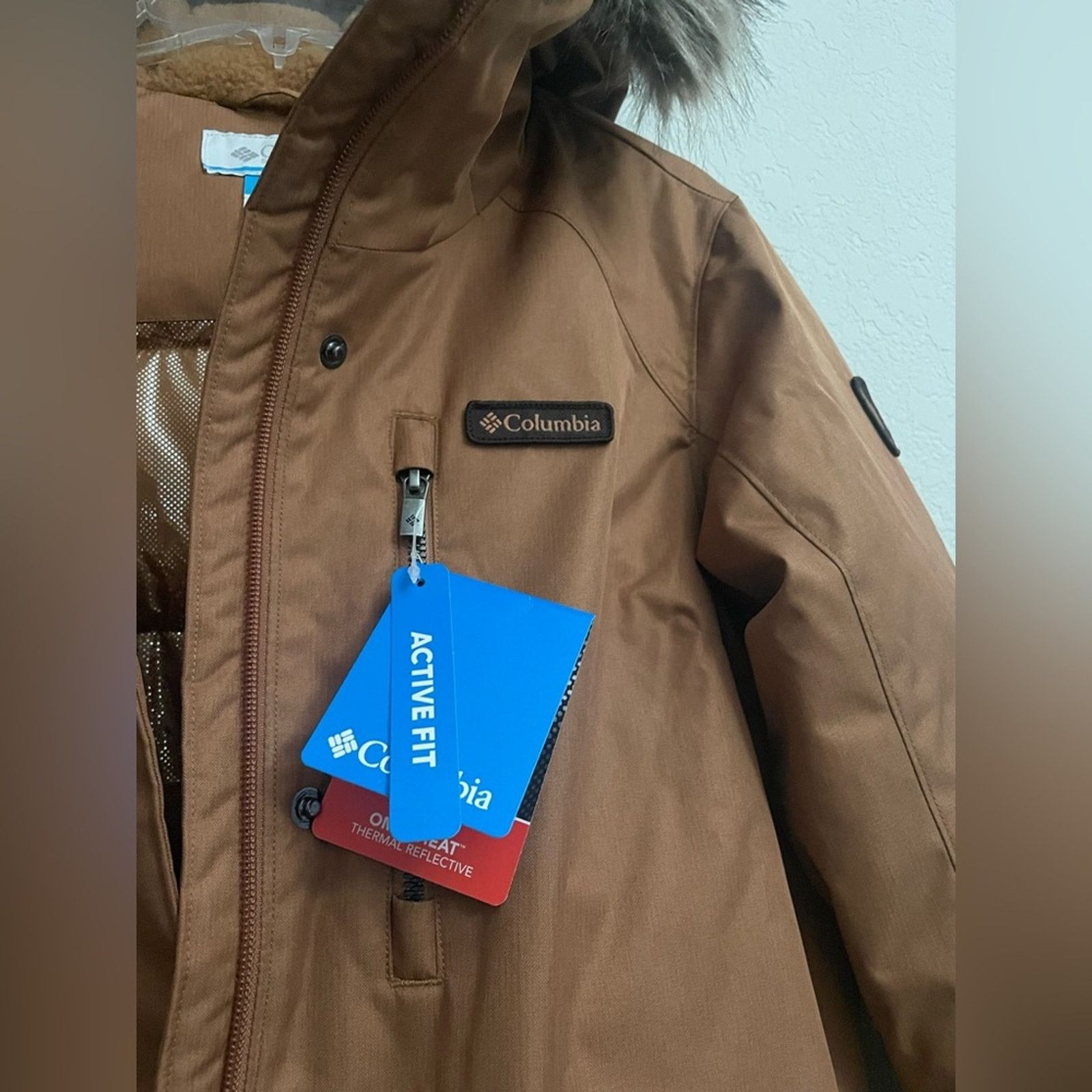 Columbia Columbia Suttle Mountain Long Insulated Jacket Women L Brown Size L / US 10 / IT 46 - 4 Thumbnail