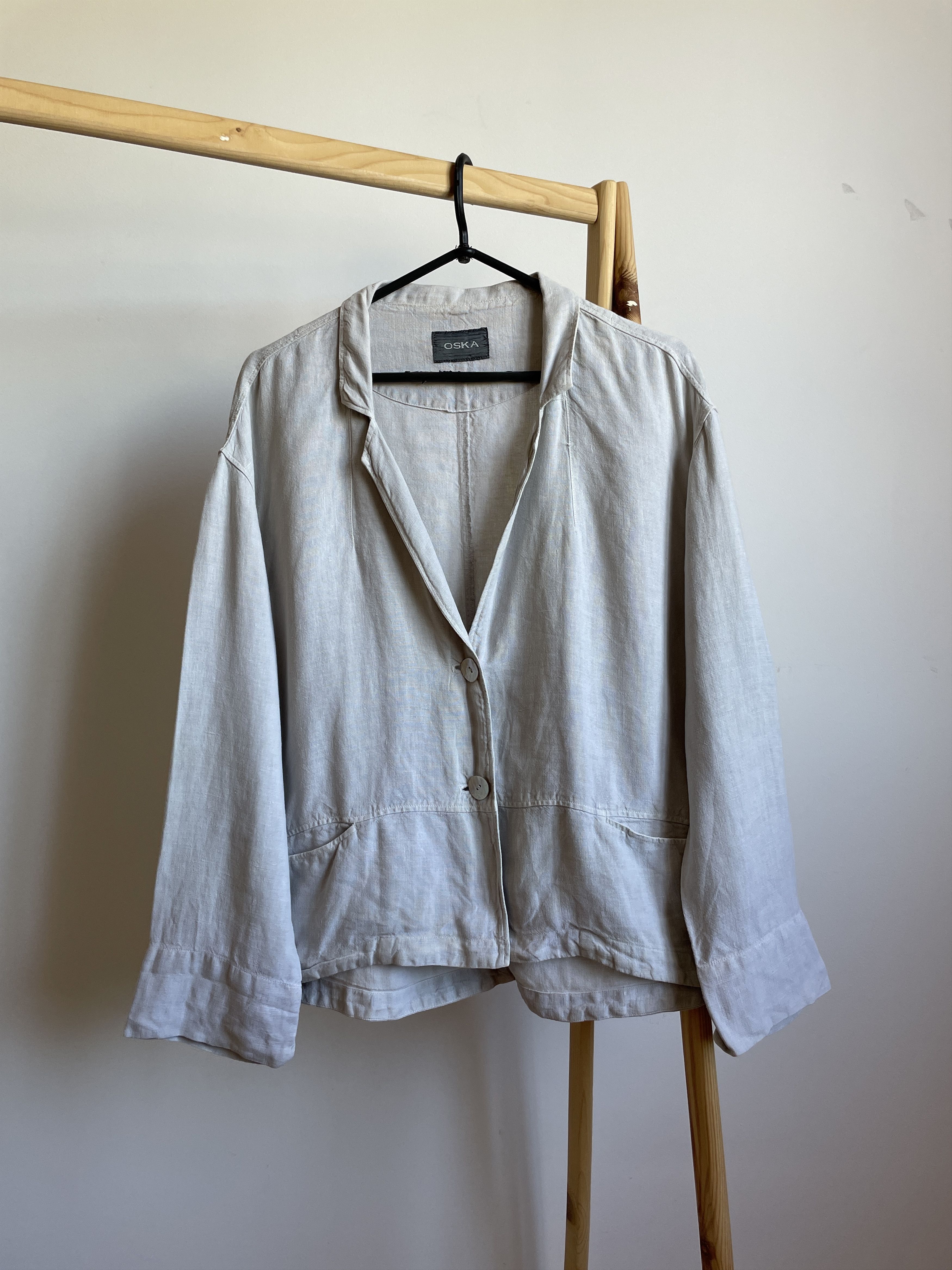 OSKA OSKA Womens Linen Blazer Size II (2) Size M / US 6-8 / IT 42-44 - 1 Thumbnail