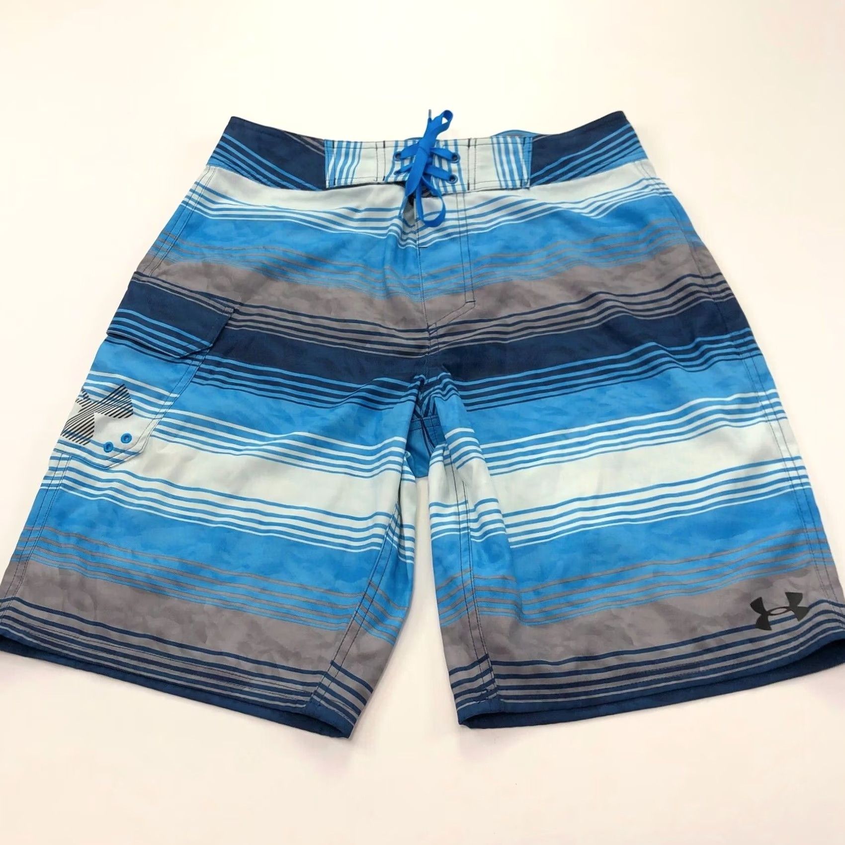Under Armour Under Armour Surf Swim Board Trunk Trunks Multicolor 10" Shorts Blue 32 Mens Board Shorts Size US 32 / EU 48 - 4 Thumbnail