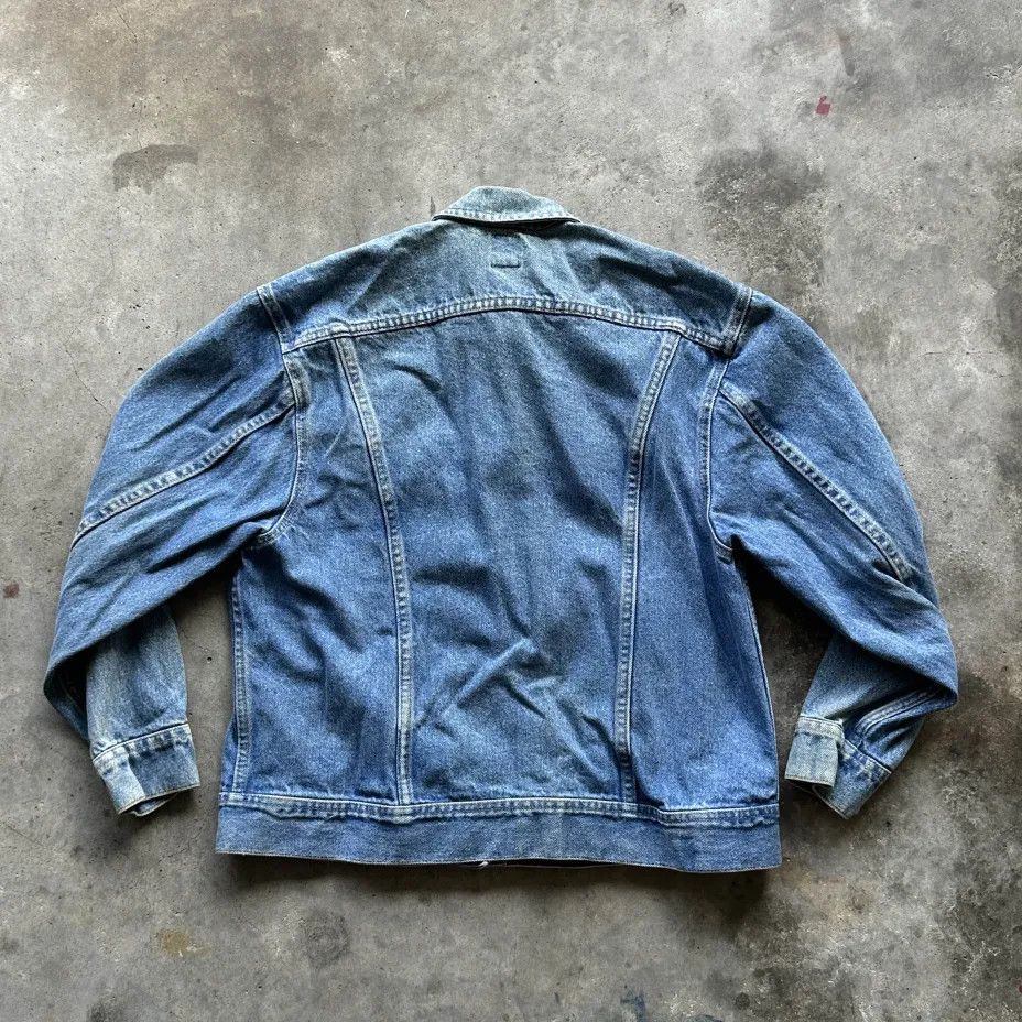 Lee Vintage 80s Lee MR Denim Jean Jacket Size Large Size US L / EU 52-54 / 3 - 6 Thumbnail