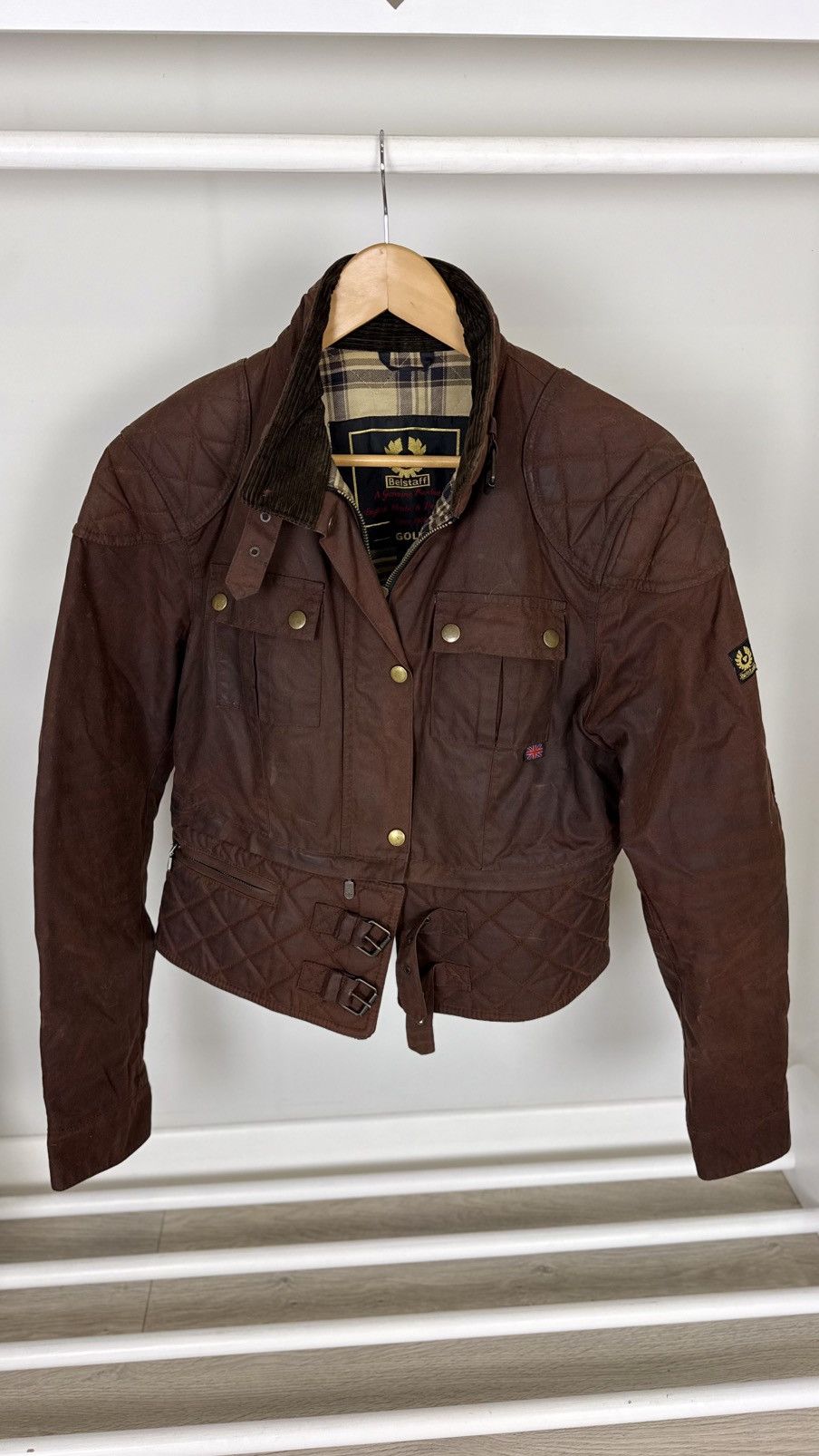 Belstaff Belstaff Wax Cotton Biker Jacket Size XL / US 12-14 / IT 48-50 - 1 Thumbnail