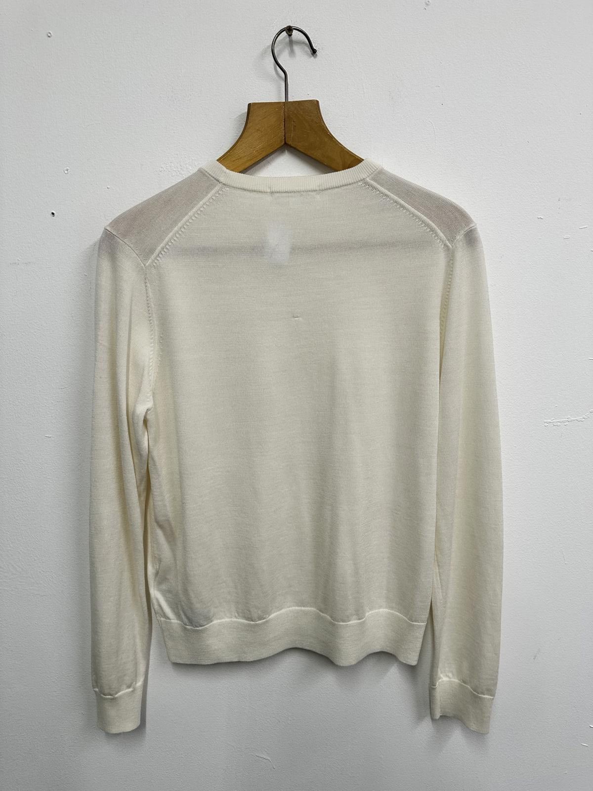 Uniqlo Uniqlo Cream Lightweight Sweater Size M Size US M / EU 48-50 / 2 - 4 Thumbnail