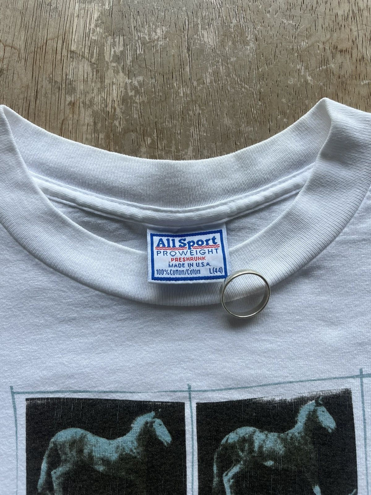 Vintage Vintage Rocking Horse Art by Global mode 1993’s T-shirt Size US L / EU 52-54 / 3 - 4 Thumbnail