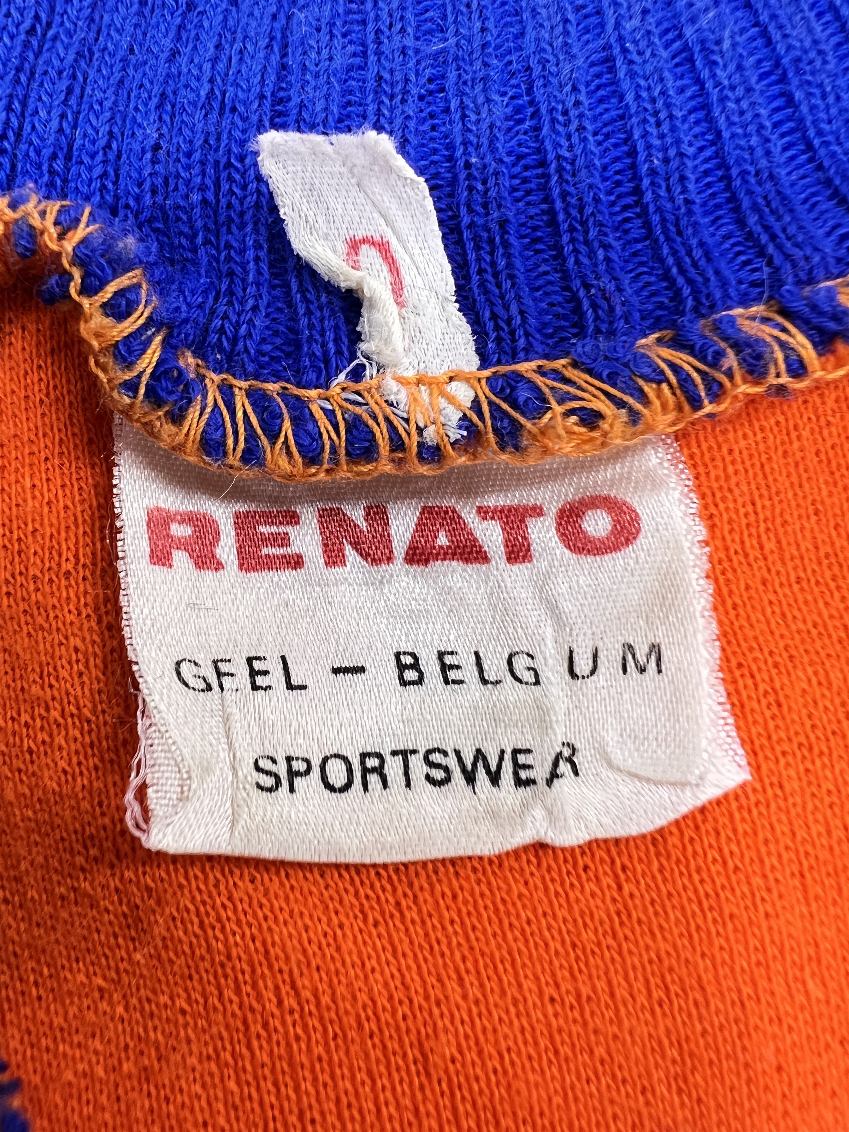 Sports Specialties × Vintage Vintage 80s Renato Cycling Jersey Belgium Size US XS / EU 42 / 0 - 6 Thumbnail