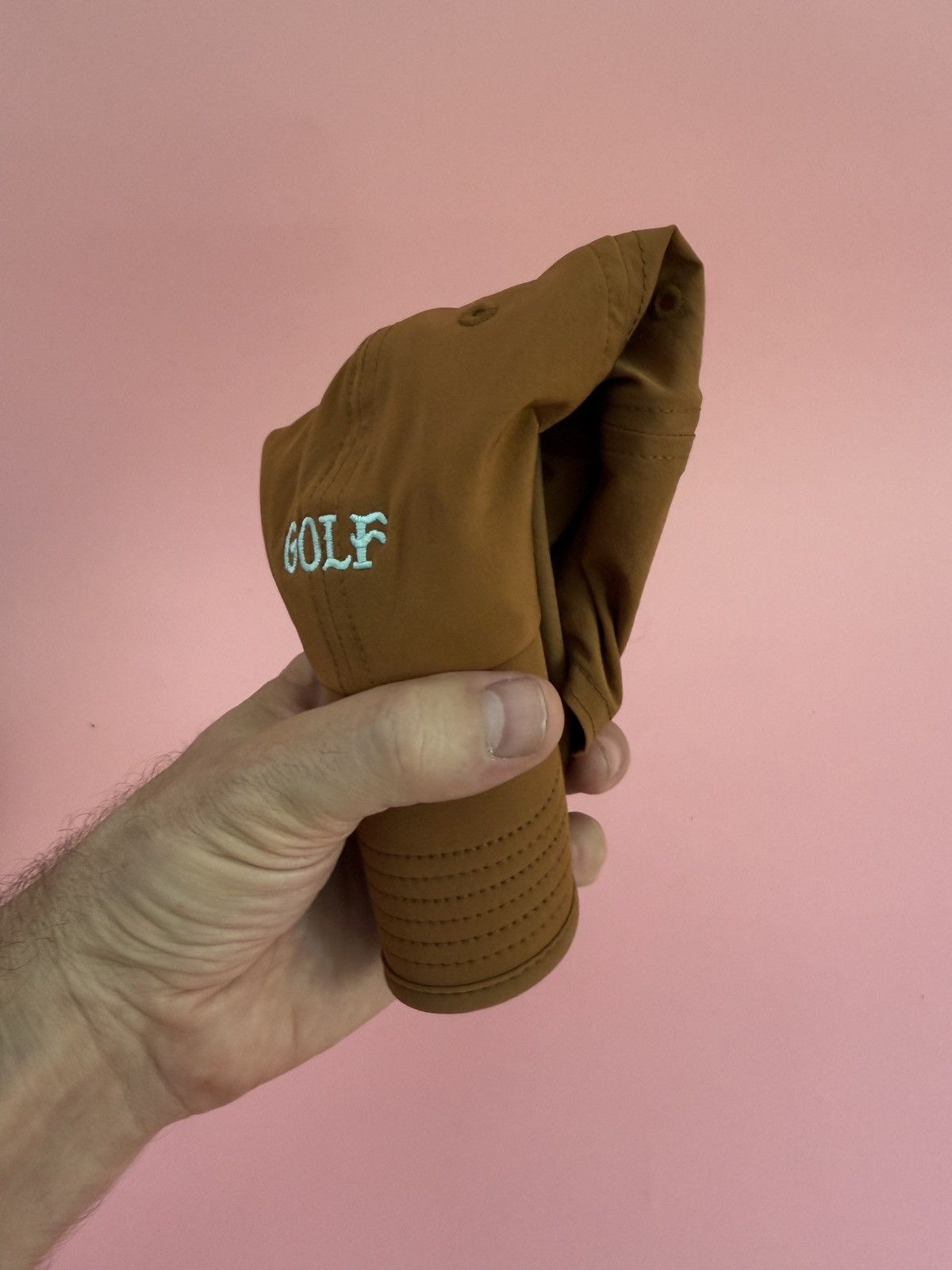 Golf Wang Golf Wang jogger nylon flexible hat elastic back Size ONE SIZE - 4 Thumbnail