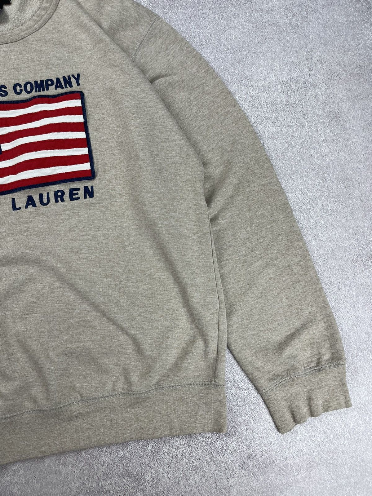 Polo Ralph Lauren Polo Jeans Company Ralph Lauren American Flag Sweatshirt Size US L / EU 52-54 / 3 - 2 Thumbnail