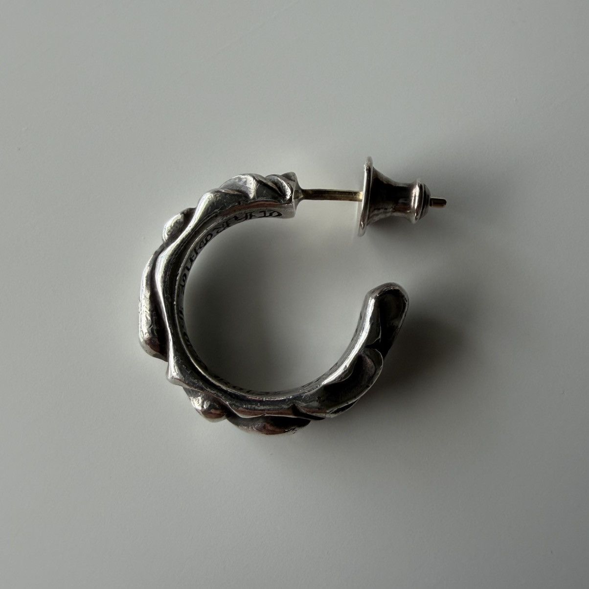 Chrome Hearts Chrome Hearts Scroll Hoop earring stk Size ONE SIZE - 1 Thumbnail