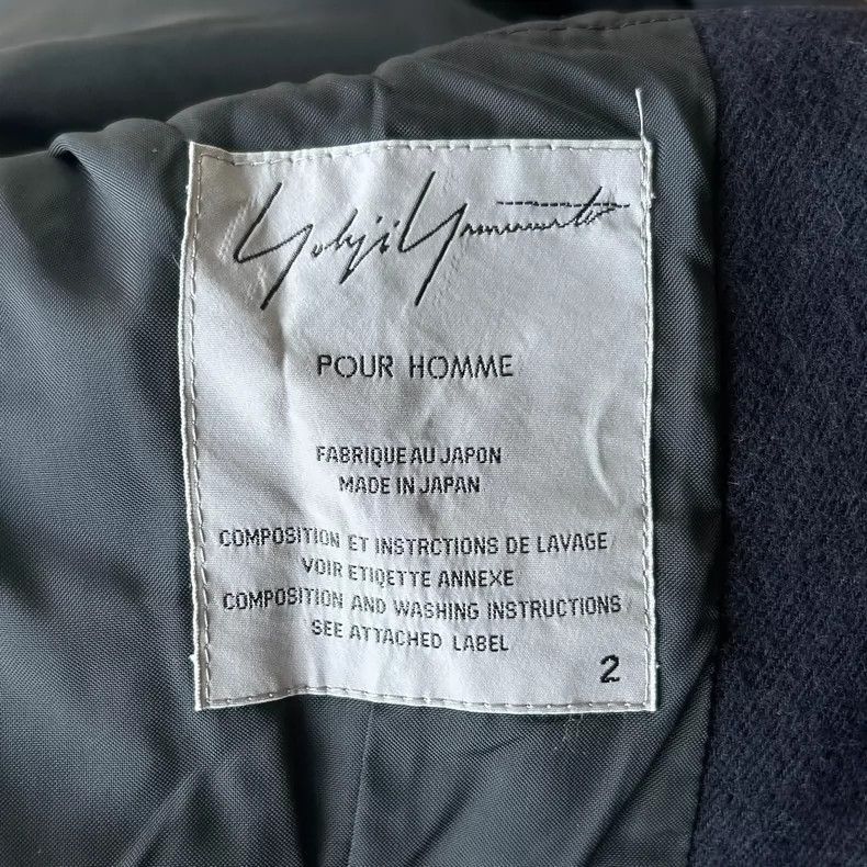 Yohji Yamamoto Yohji Yamamoto 08aw hand stitched dovetail coat-2505 Size US M / EU 48-50 / 2 - 6 Thumbnail