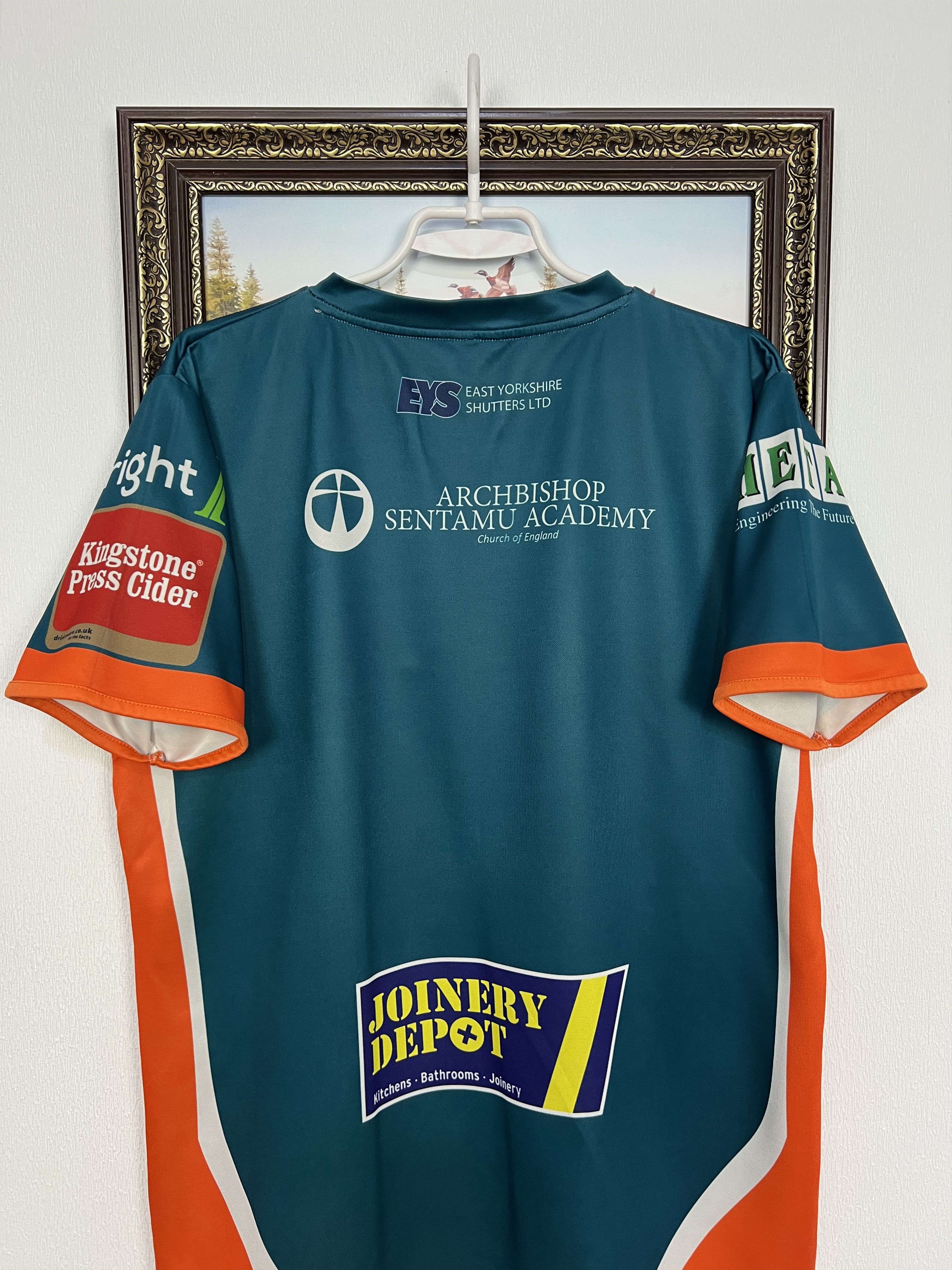Vintage Rugby Hull KR Kingston Rovers Shirt Jersey Blades Rare Size US L / EU 52-54 / 3 - 11 Thumbnail