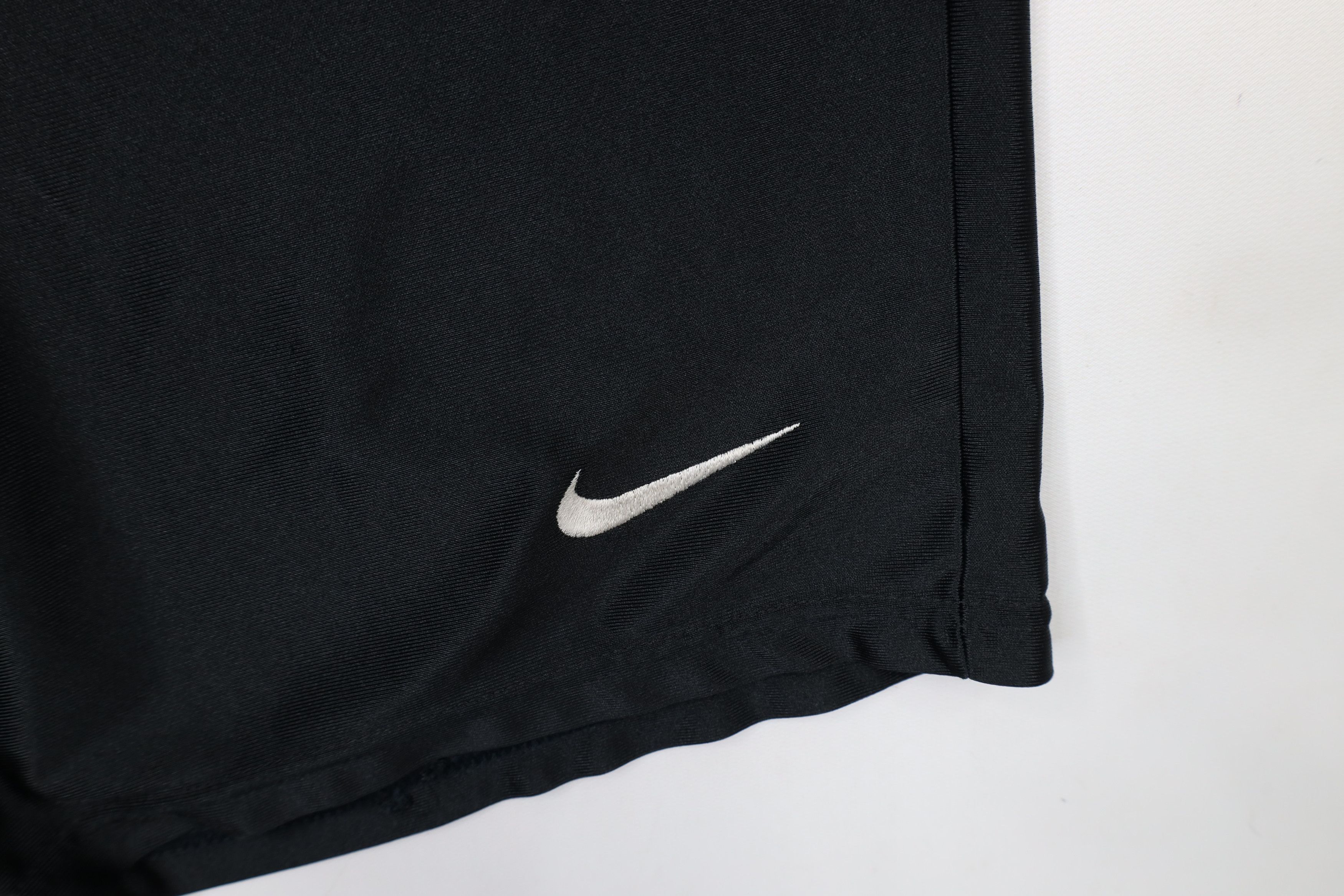 Nike × Vintage Vintage 90s Nike Scott Mini Swoosh Above Knee Shorts Black Size US 32 / EU 48 - 5 Thumbnail