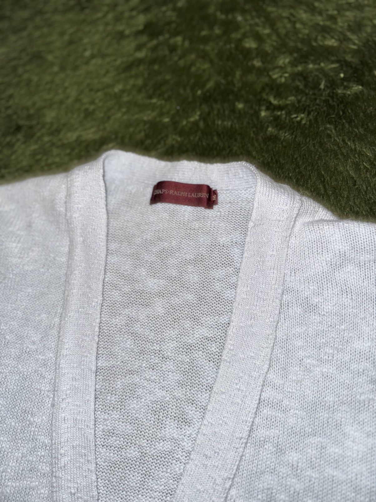 Chaps Ralph Lauren [M] Chaps Ralph Lauren Japan Textured Classic-Fit Cardigan Size US M / EU 48-50 / 2 - 3 Thumbnail