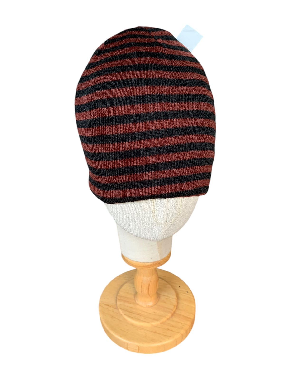 Japanese Brand × Kapital × Vintage STRIPE REVERSIBLE STREETWEAR WINTER SESSIONS BEANIE HATS Size ONE SIZE - 13 Thumbnail