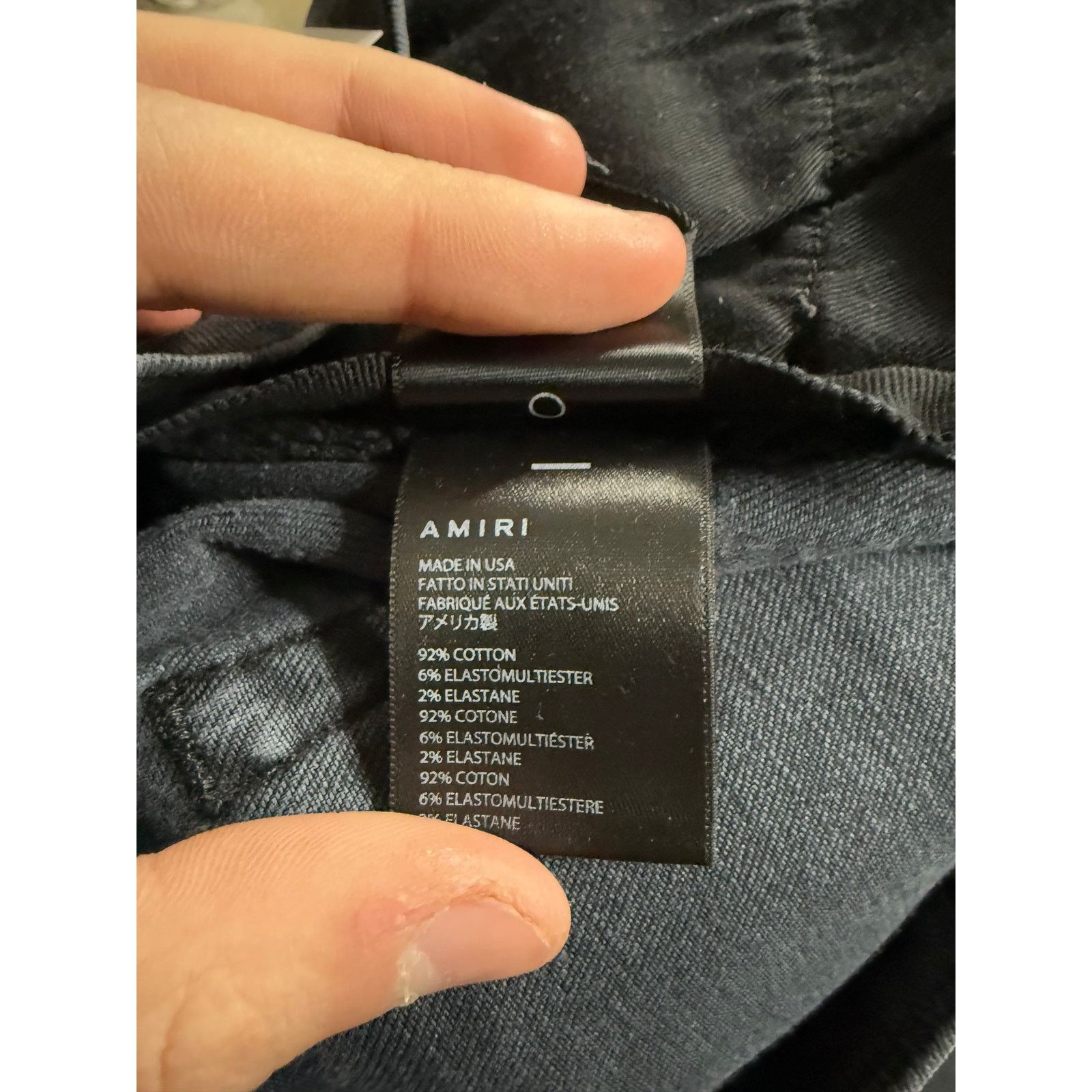 Amiri Amiri Playboy Thrasher Jeans Used 33 Size US 33 - 8 Thumbnail