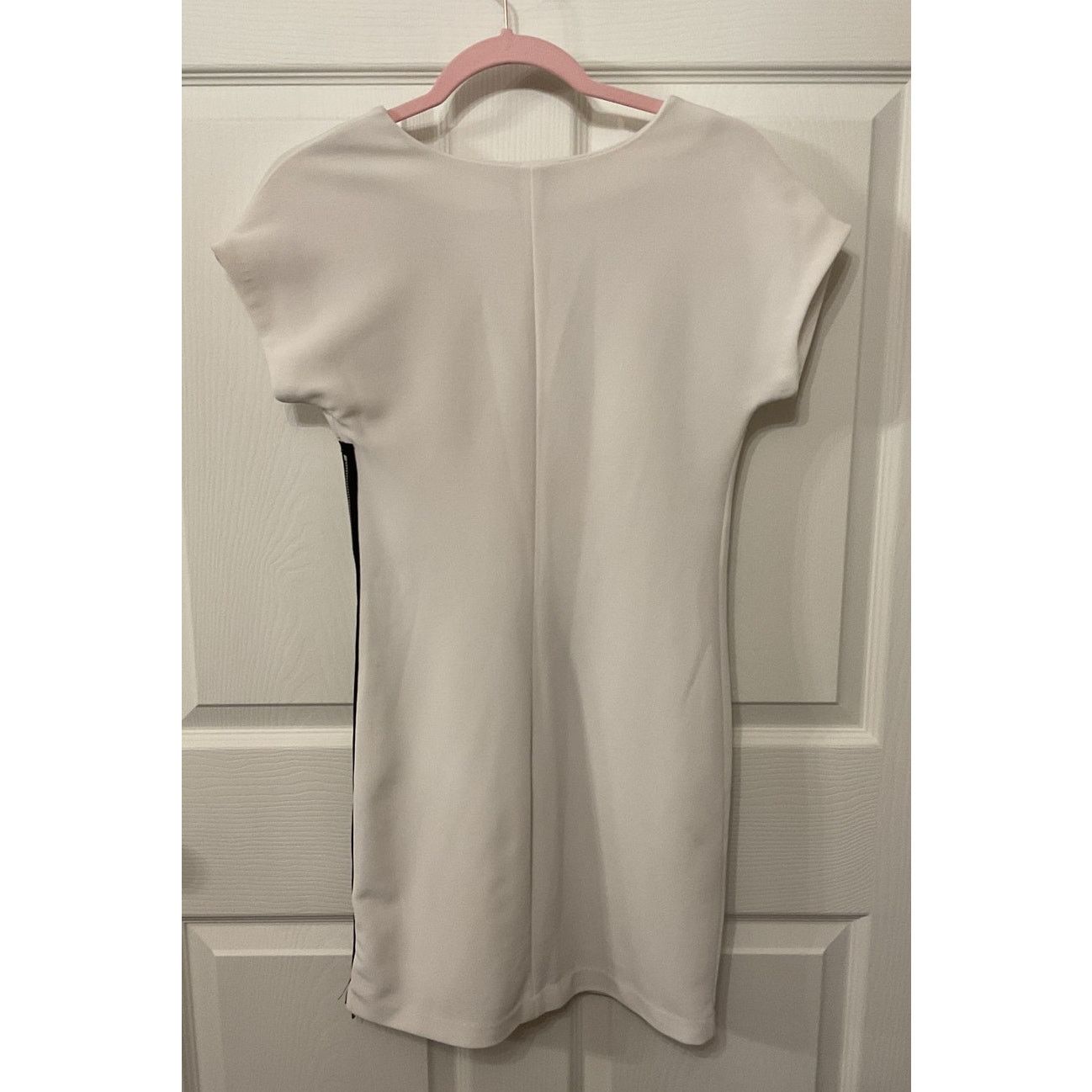 Armani Exchange Armani Exchange Bodycon Mini Black/Silver Exposed Zipper,0 Size XS / US 0-2 / IT 36-38 - 6 Thumbnail