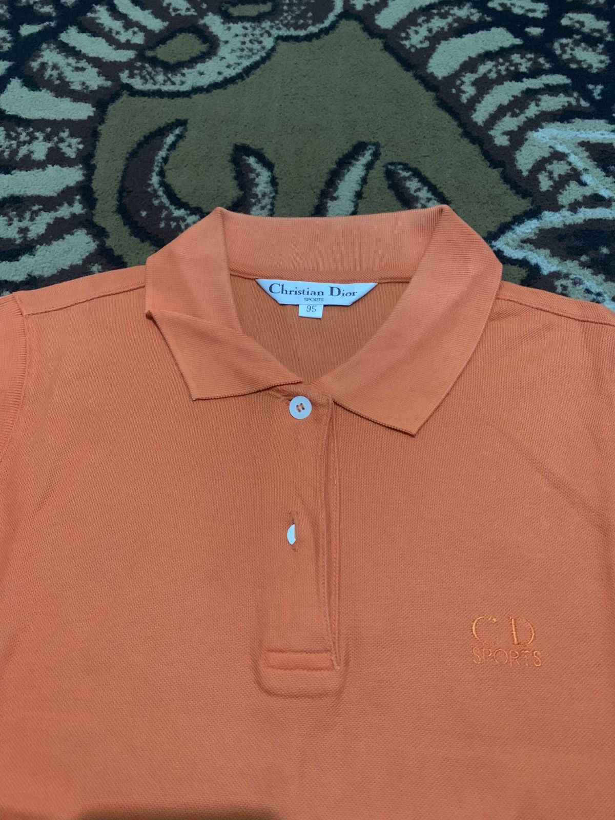 Christian Dior Monsieur Vintage Christian Dior Sport Polo Shirt Size M / US 6-8 / IT 42-44 - 2 Thumbnail
