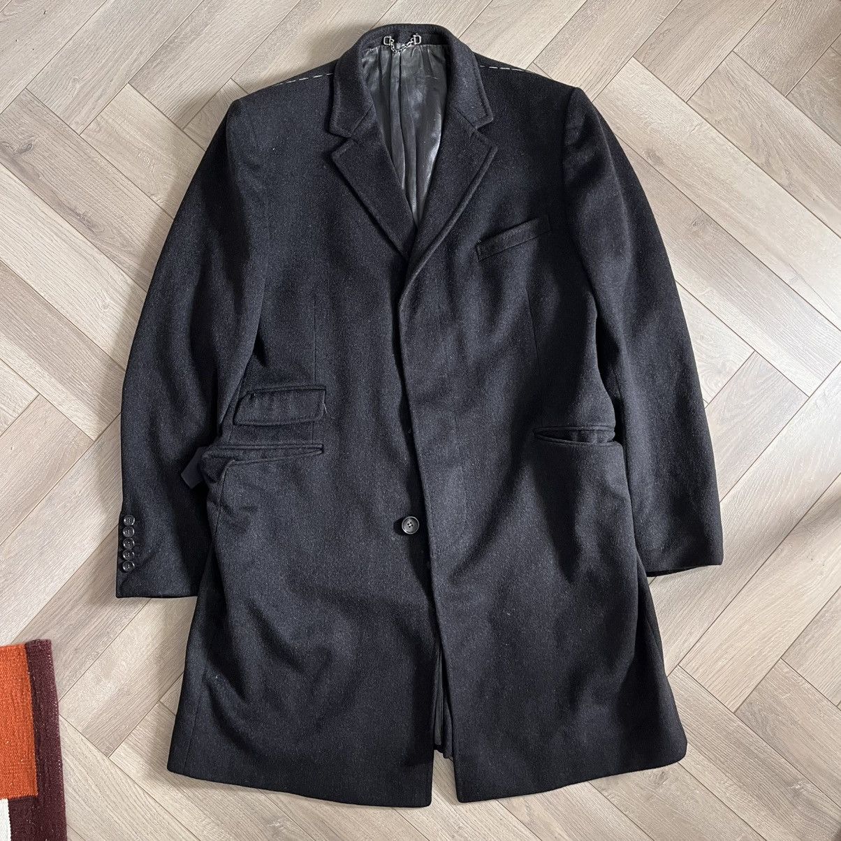 Gucci Gucci Made to Measure Wool Overcoat Size US L / EU 52-54 / 3 - 1 Thumbnail