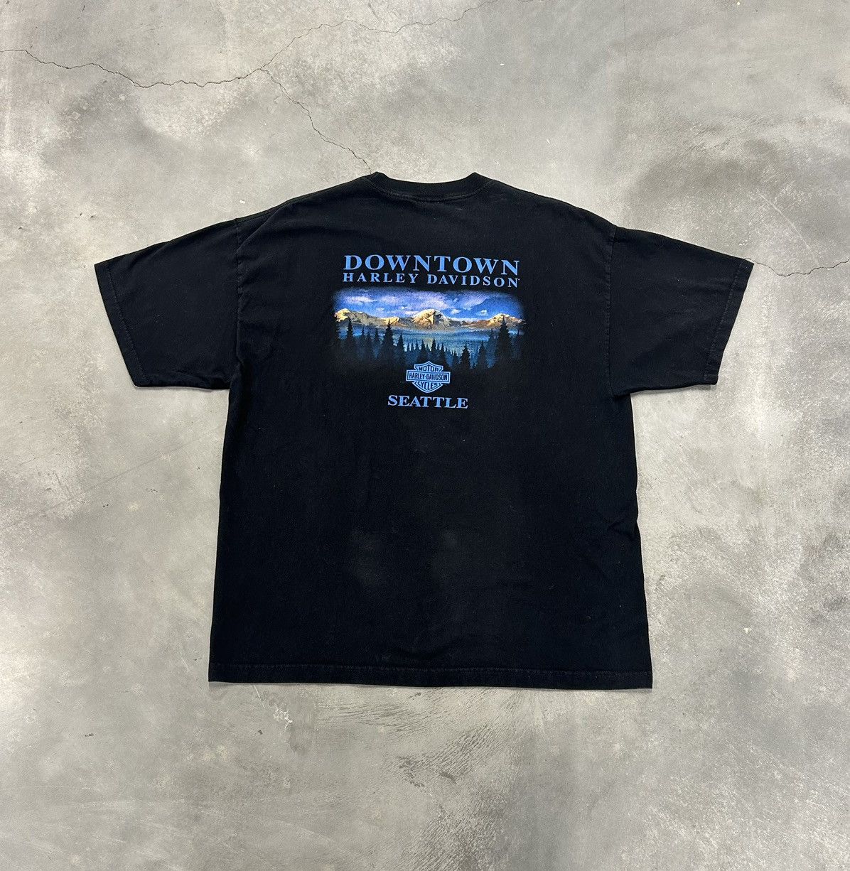 Harley Davidson × Vintage Vintage 2000 Harley Davison Tee Size US XXL / EU 58 / 5 - 2 Thumbnail