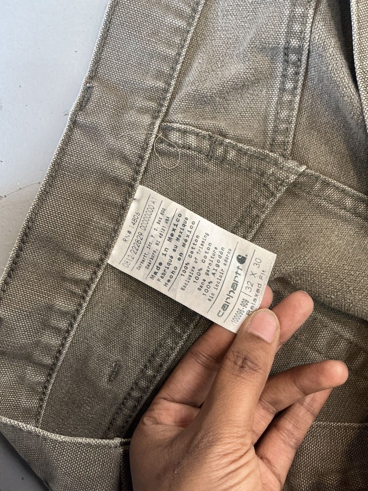 Carhartt × Vintage Vintage Carhartt carpenter denim Size US 32 / EU 48 - 7 Thumbnail