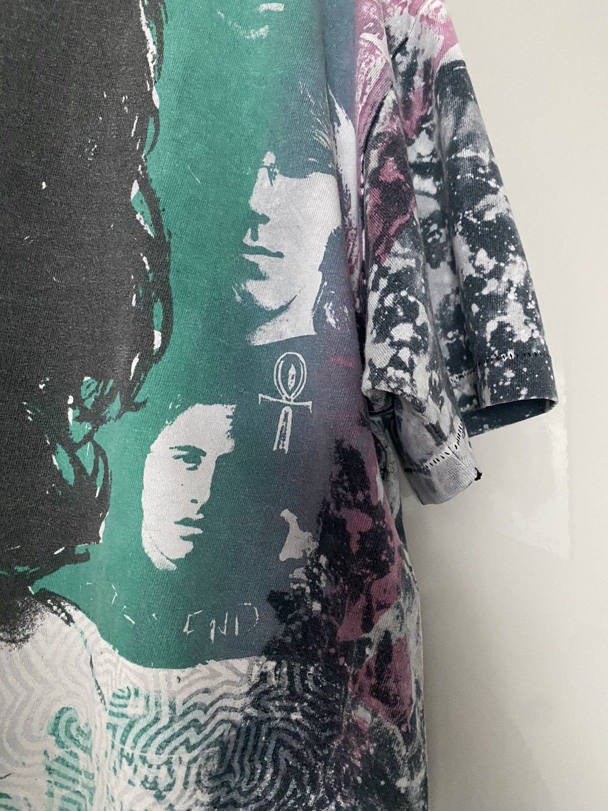 Band Tees Crazy Rare Vintage 90s Jim Morrison Mosquitohead Band Shirt Size US XL / EU 56 / 4 - 4 Thumbnail