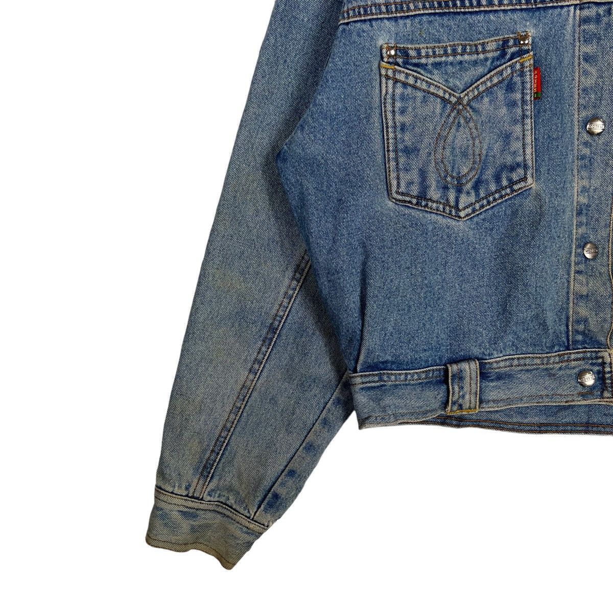 Japanese Brand 🔥 VINTAGE MOTESI DENIM CROP JACKET Size US M / EU 48-50 / 2 - 6 Thumbnail