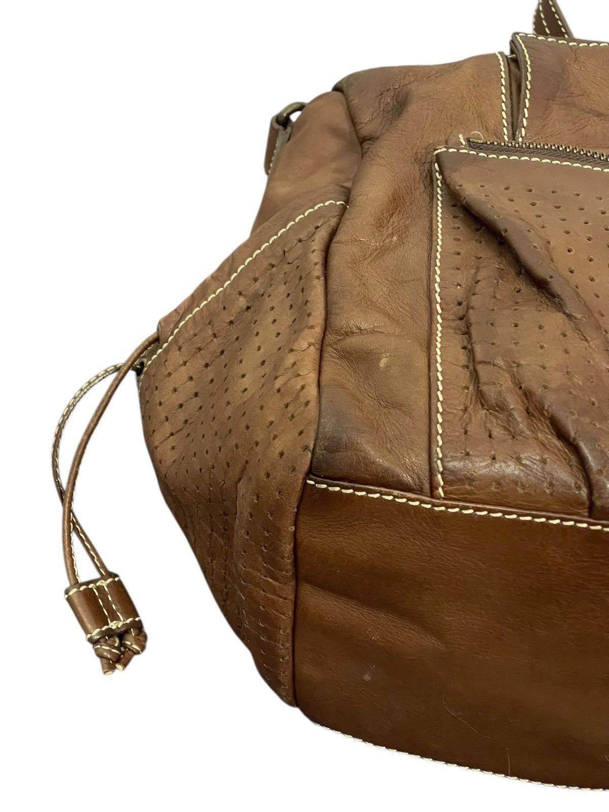 Genuine Leather Full Leather Max & Co Tote Hand Bag 2🟩2 Size ONE SIZE - 6 Thumbnail