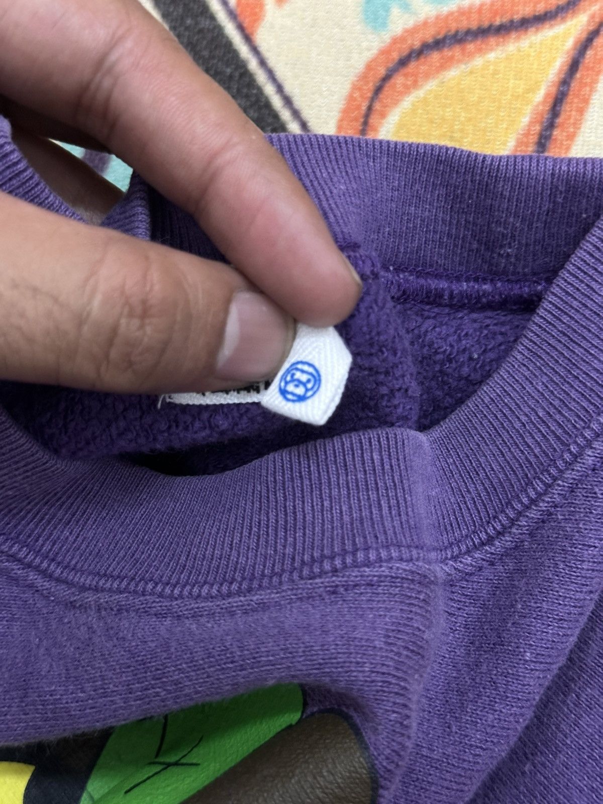 Bape × Kaws Bape (Baby Milo) x Kaws Kids/Youth Sweatshirt (Size 110) Size US XXS / EU 40 - 15 Thumbnail