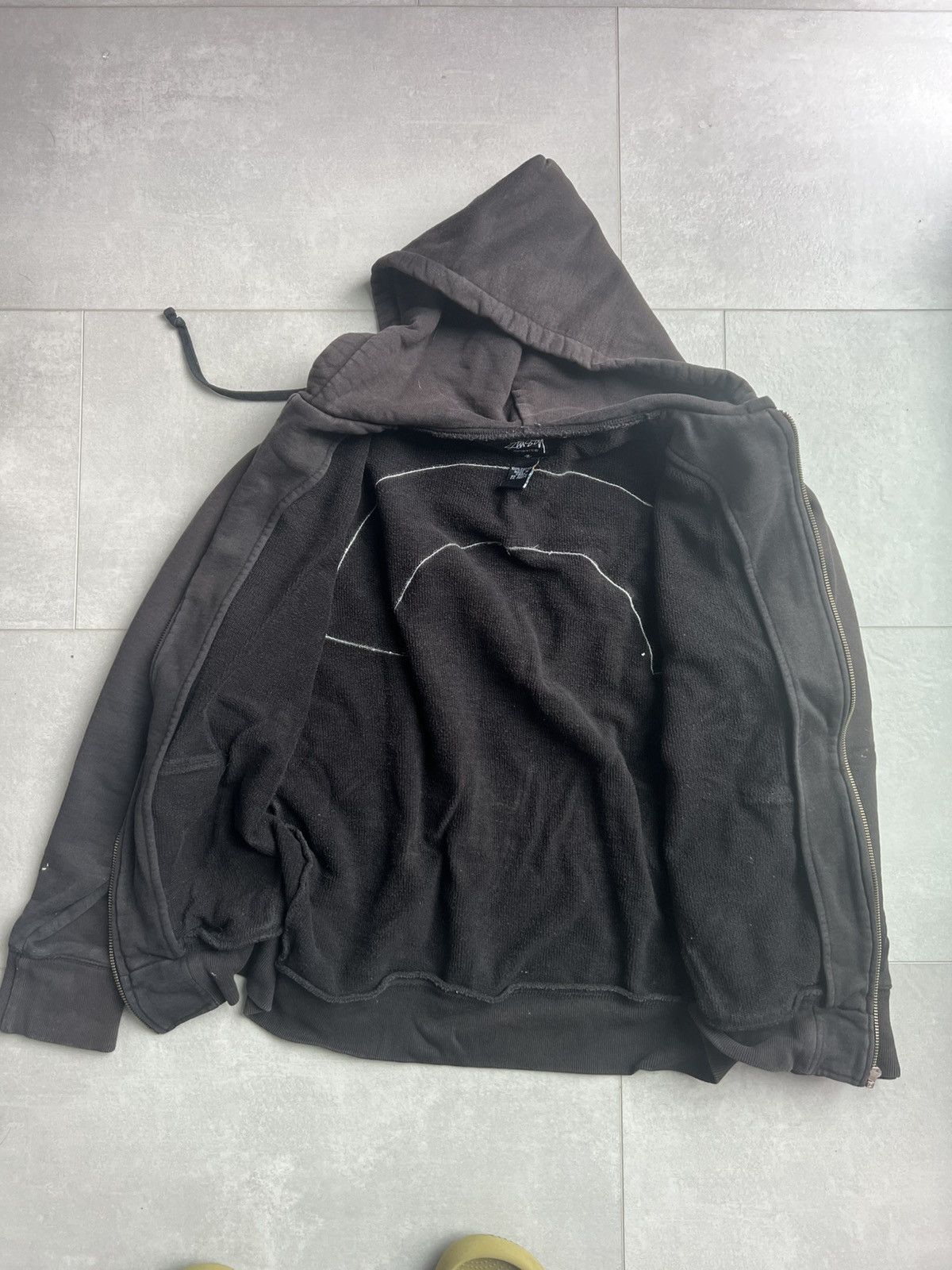 Stussy Vintage Y2K Stüssy "World Tribe" NY.L.T.LA. Zip-Up Hoodie Size US M / EU 48-50 / 2 - 3 Thumbnail