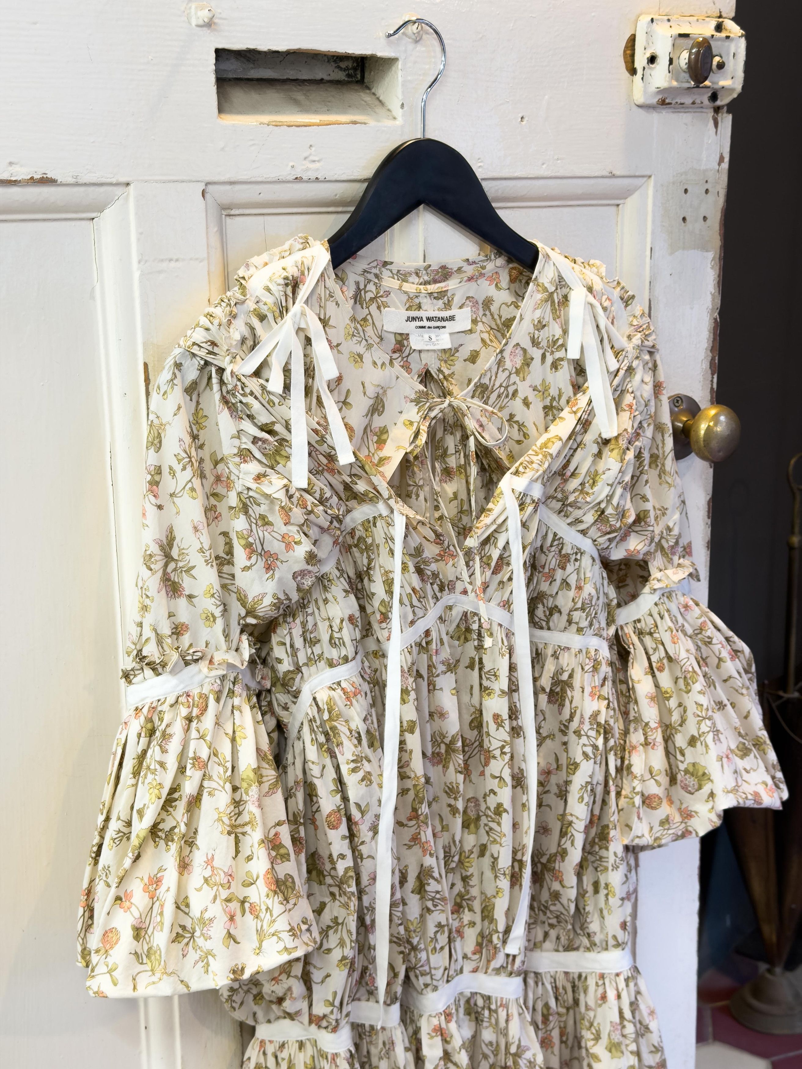 JUNYA WATANABE COMME des GARCONS Jacquard Denim Dress (K-146335 