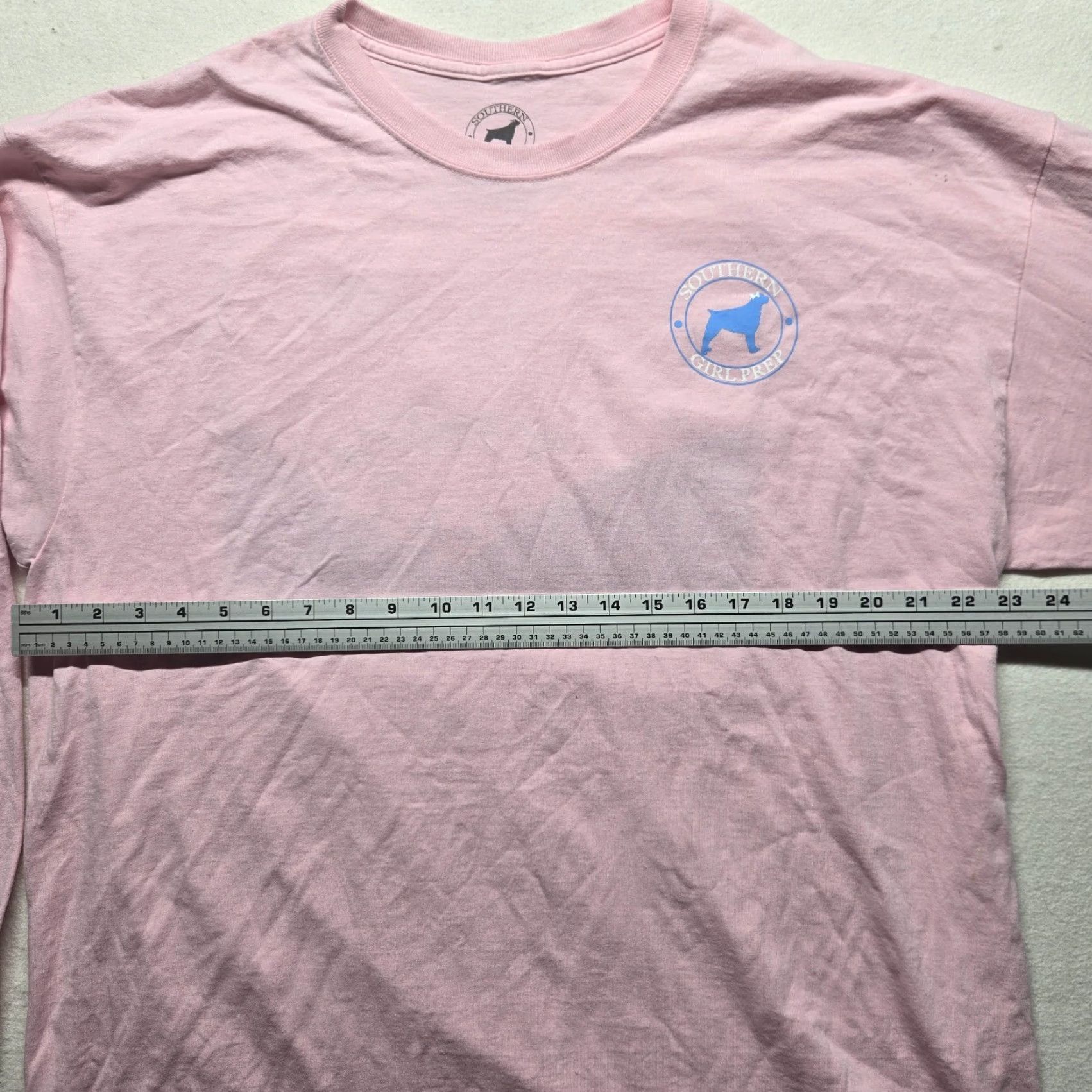 Vintage VINTAGE Southern Girl Prep Shirt Women 2XL Pink The Mountains Are Calling Long Sleeve 90s Womens Size XXL / US 16-18 / IT 52-54 - 4 Thumbnail