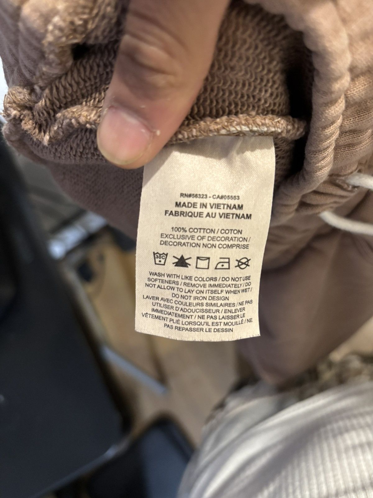 Jordan Brand × Travis Scott Jordan Cactus Jack Fleece Pants "Archaeo Brown" Size US 32 / EU 48 - 7 Thumbnail