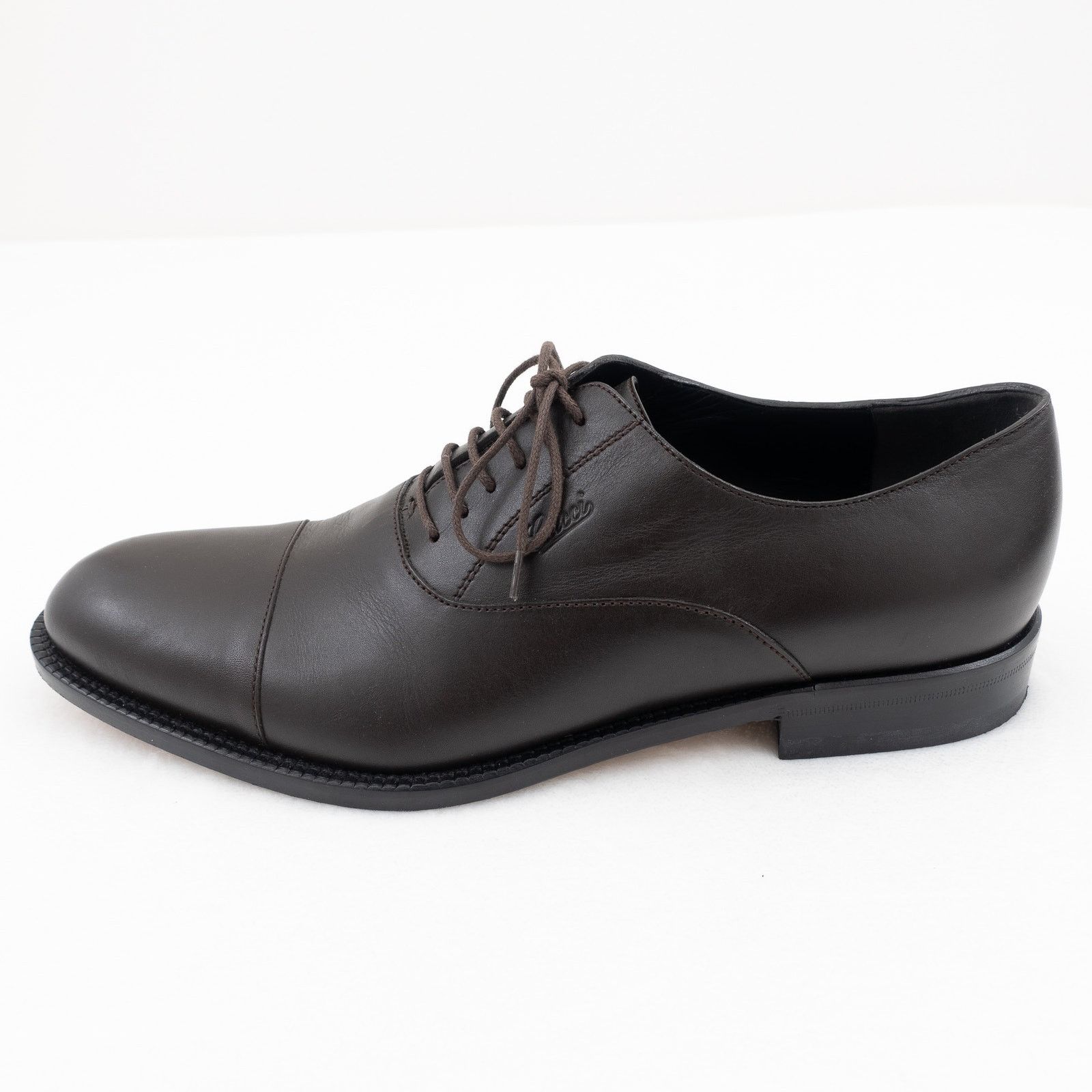 Gucci GUCCI Leather Lace-Up Shoes Men display picture 1