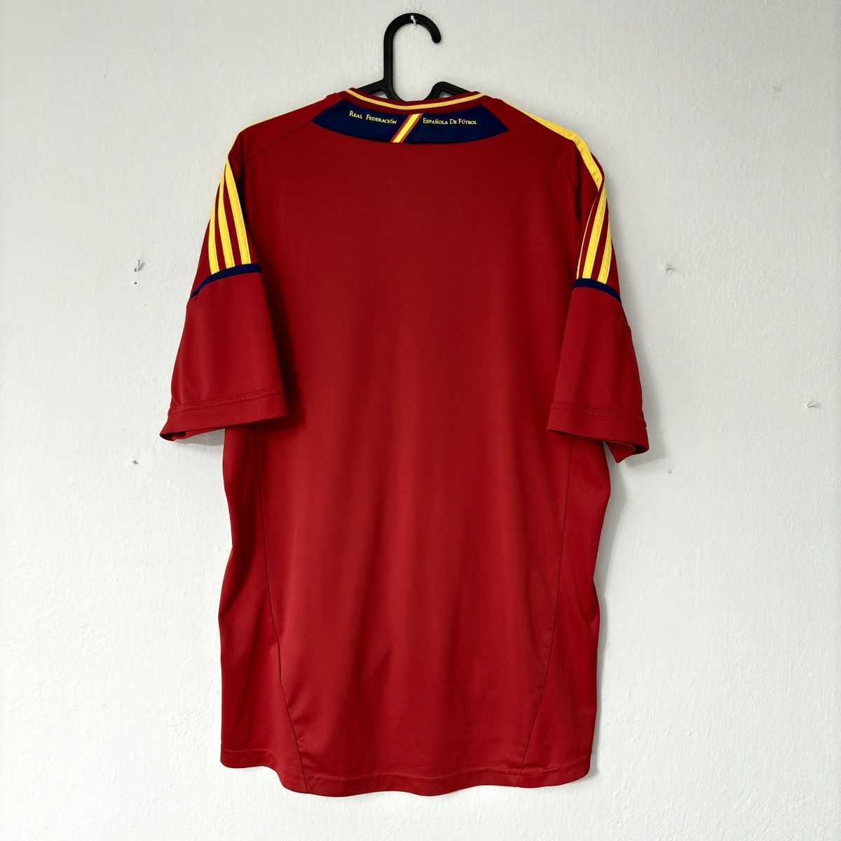 Adidas 2012 2014 Spain National Adidas Home Kit Soccer Jersey Shirt Size US M / EU 48-50 / 2 - 5 Thumbnail