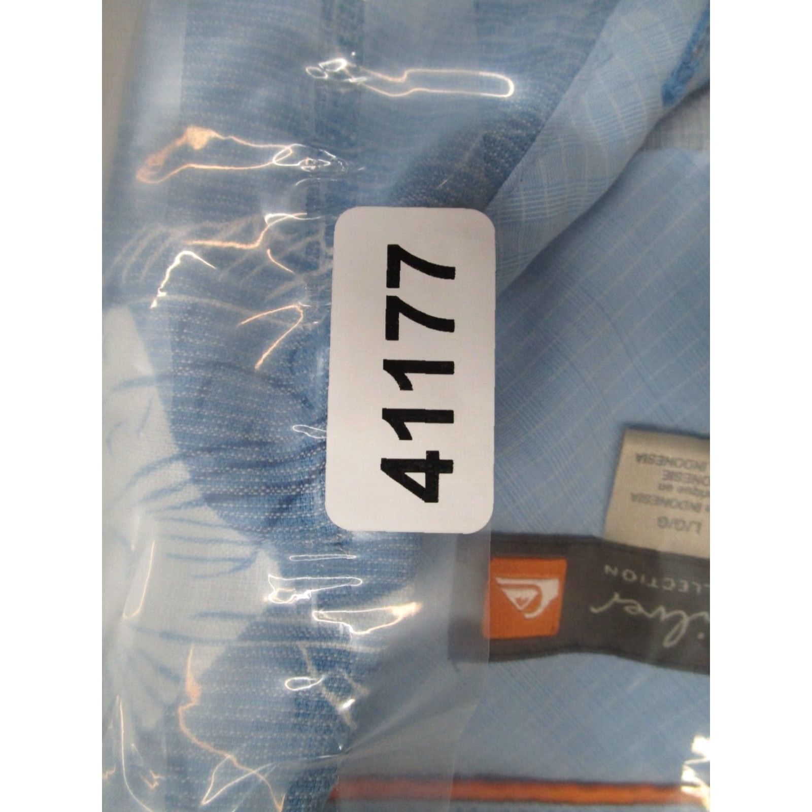 Quiksilver Quiksilver Waterman Shirt Mens Large Blue Button Up Hawaiian Camp Fish Tiki Size US L / EU 52-54 / 3 - 8 Thumbnail